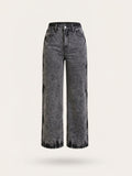 Vera Jean Wide Leg Gris zvcolor:gris