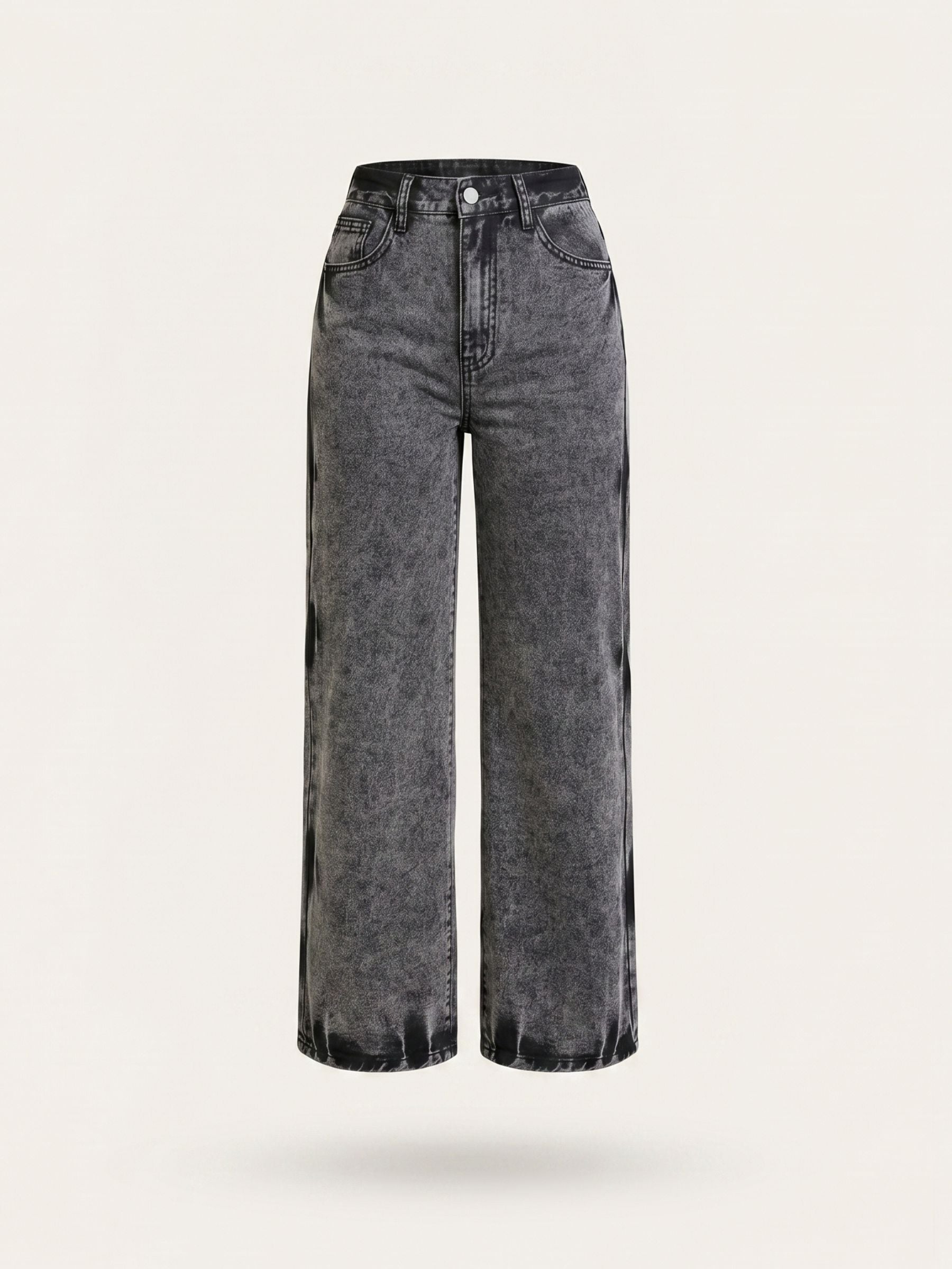 Vera Jean Wide Leg Gris zvcolor:gris