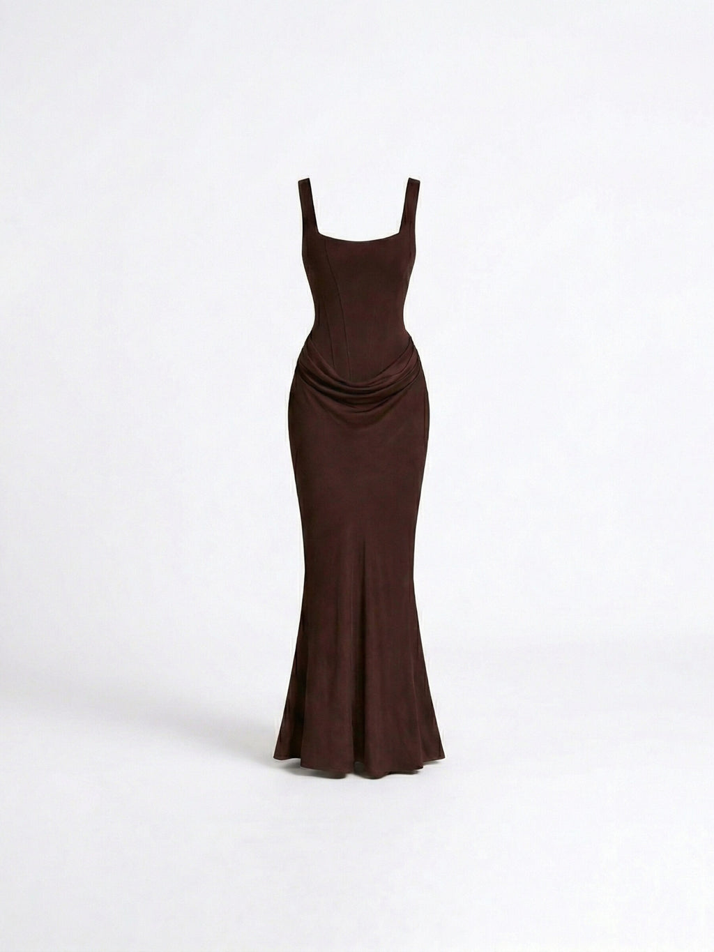 LEONOR™ | Vestido maxi de escote cuadrado