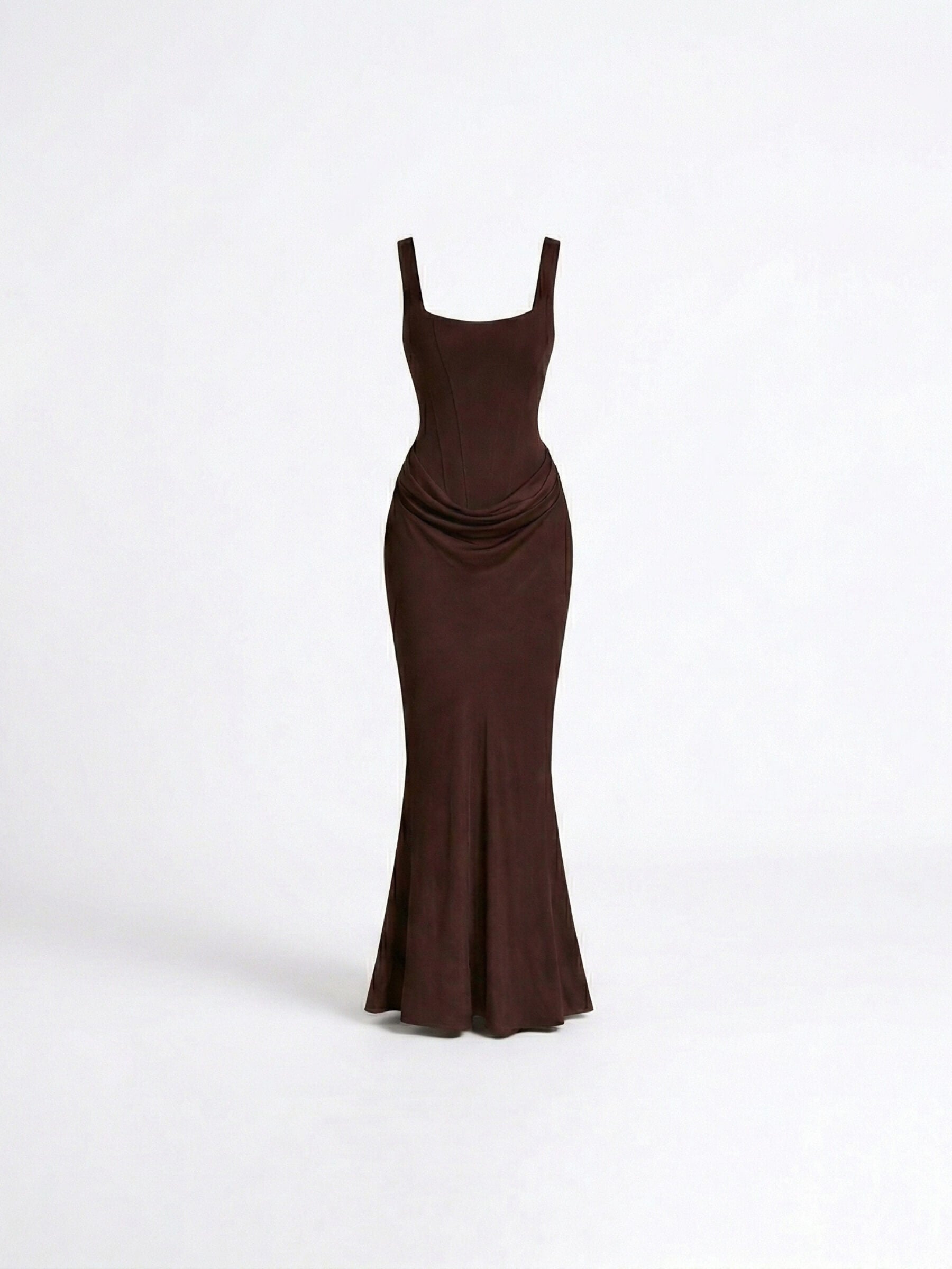 LEONOR™ | Vestido maxi de escote cuadrado
