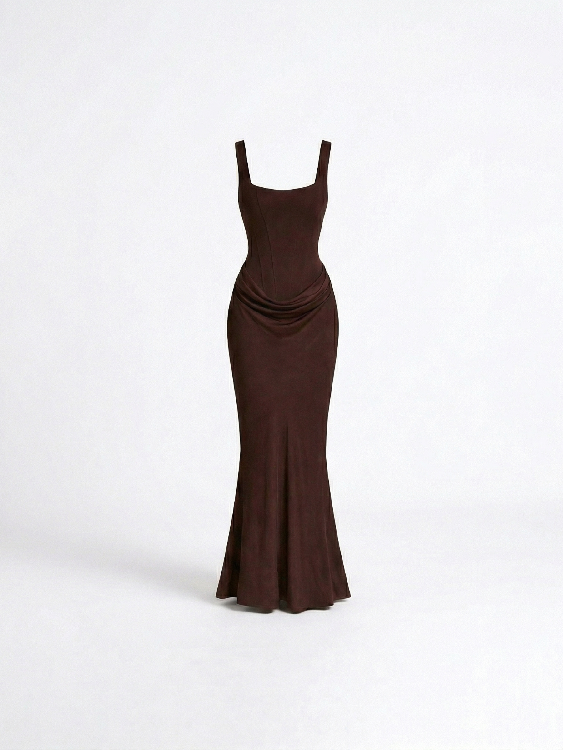 LEONOR™ | Vestido maxi de escote cuadrado