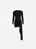 Dalia™ | Vestido drapeado con caída lateral
