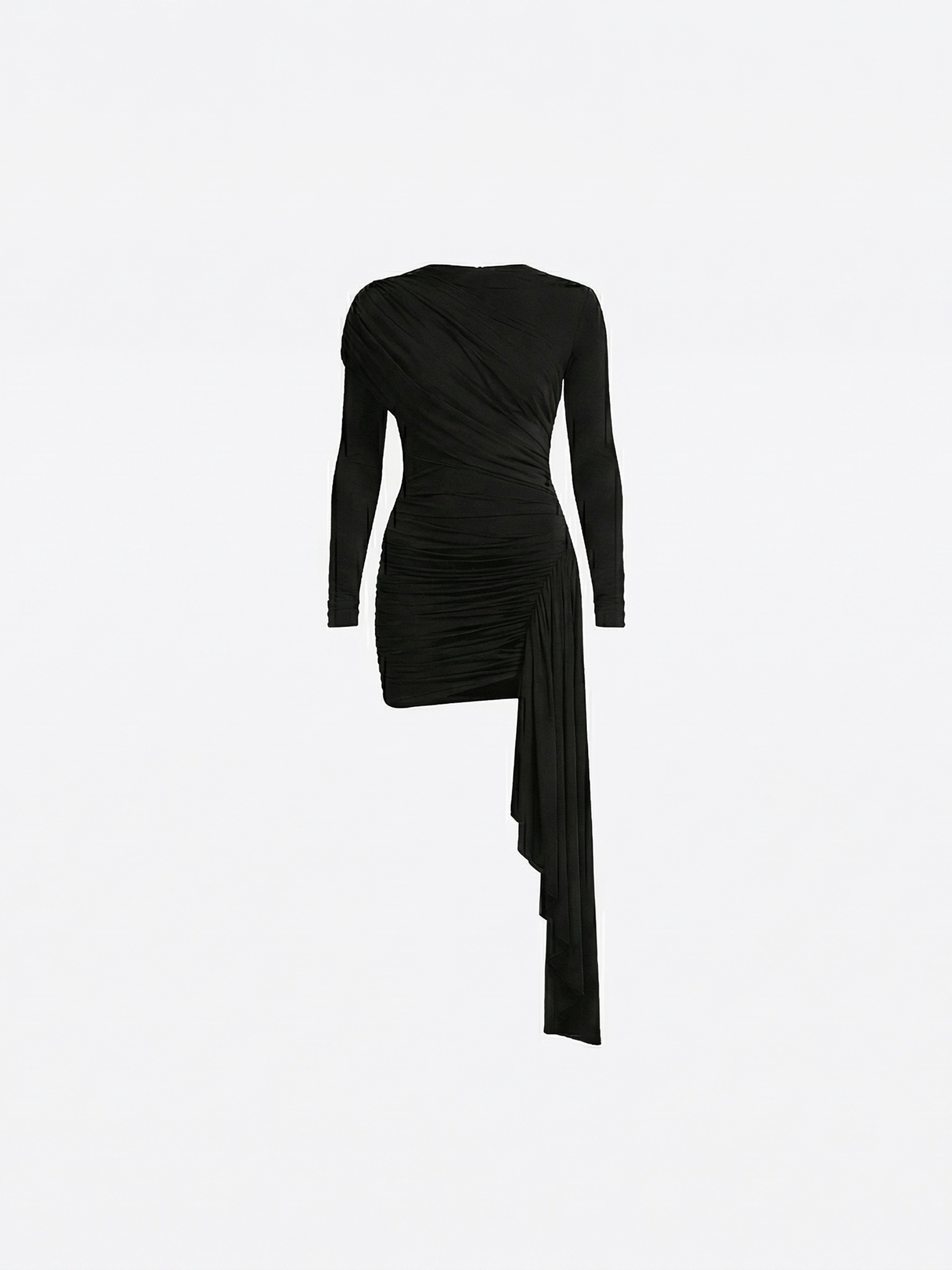 Dalia™ | Vestido drapeado con caída lateral