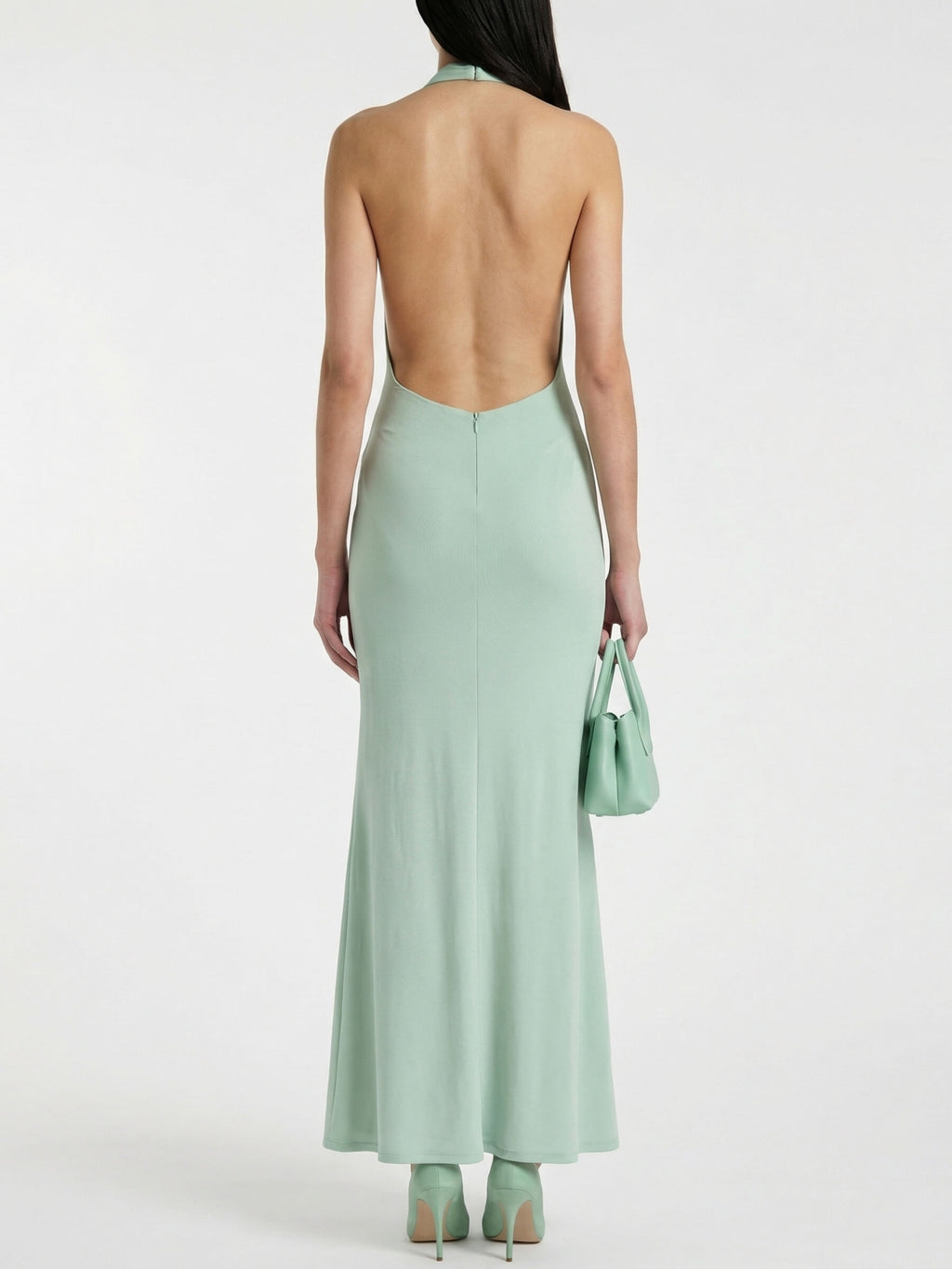Lagune™ - Slinky Halter Maxi Kleid