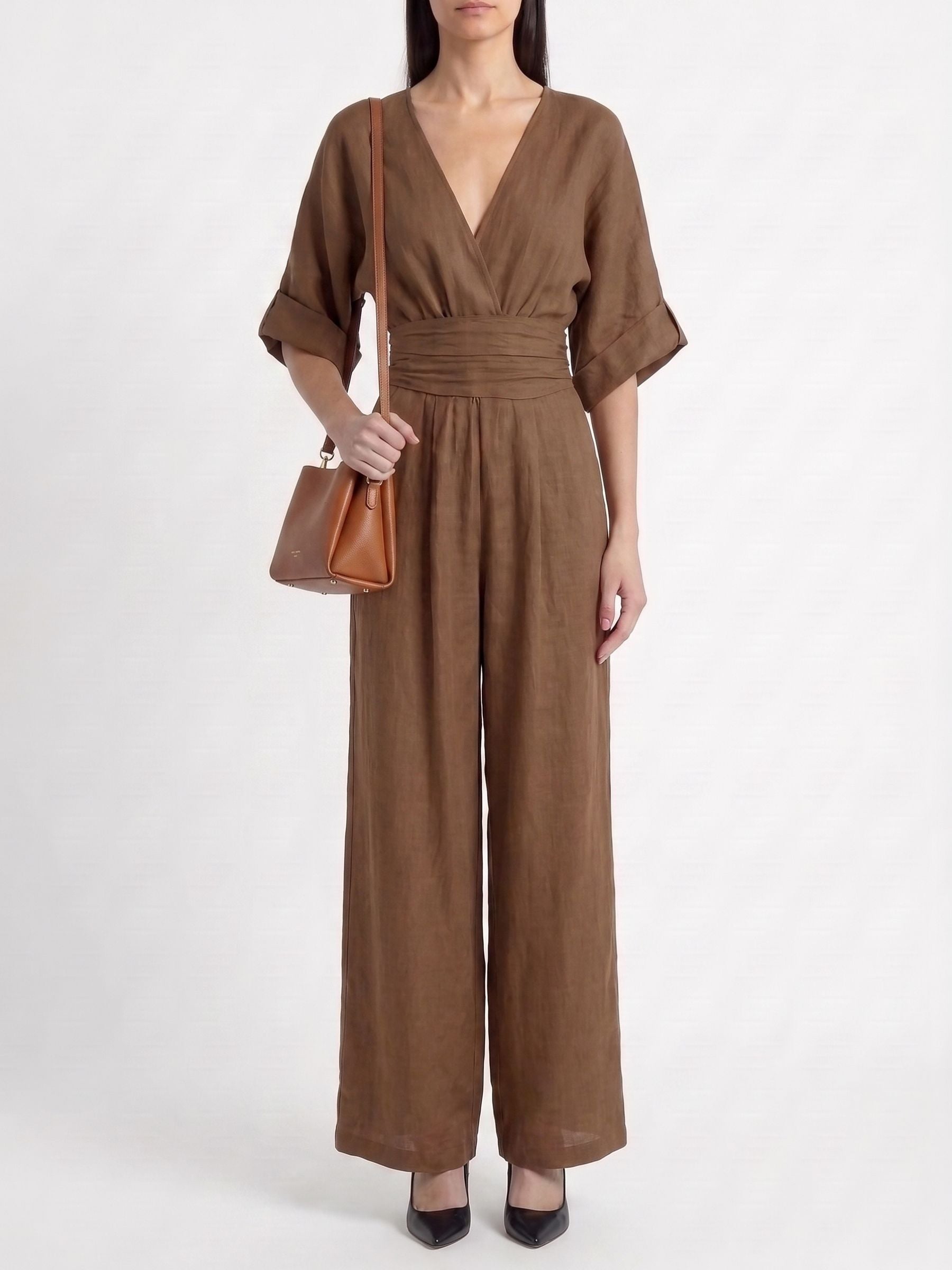 Livia Mono Marrón oscuro zvcolor:marron-oscuro