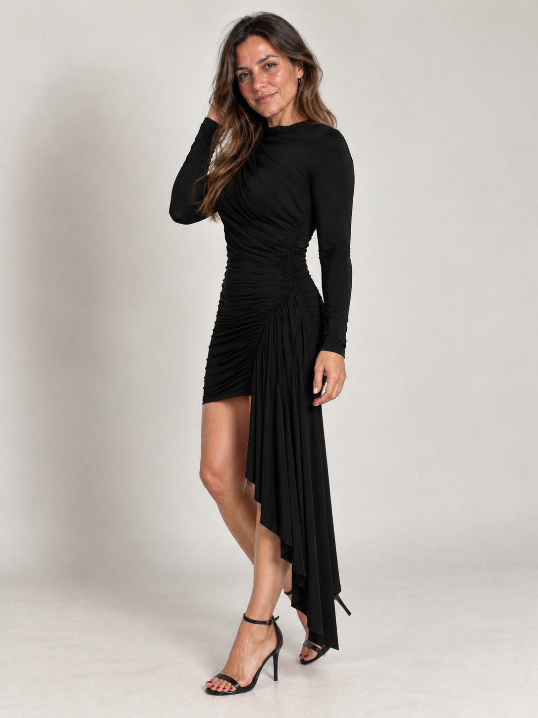 Elegia Vestido Negro zvcolor:negro