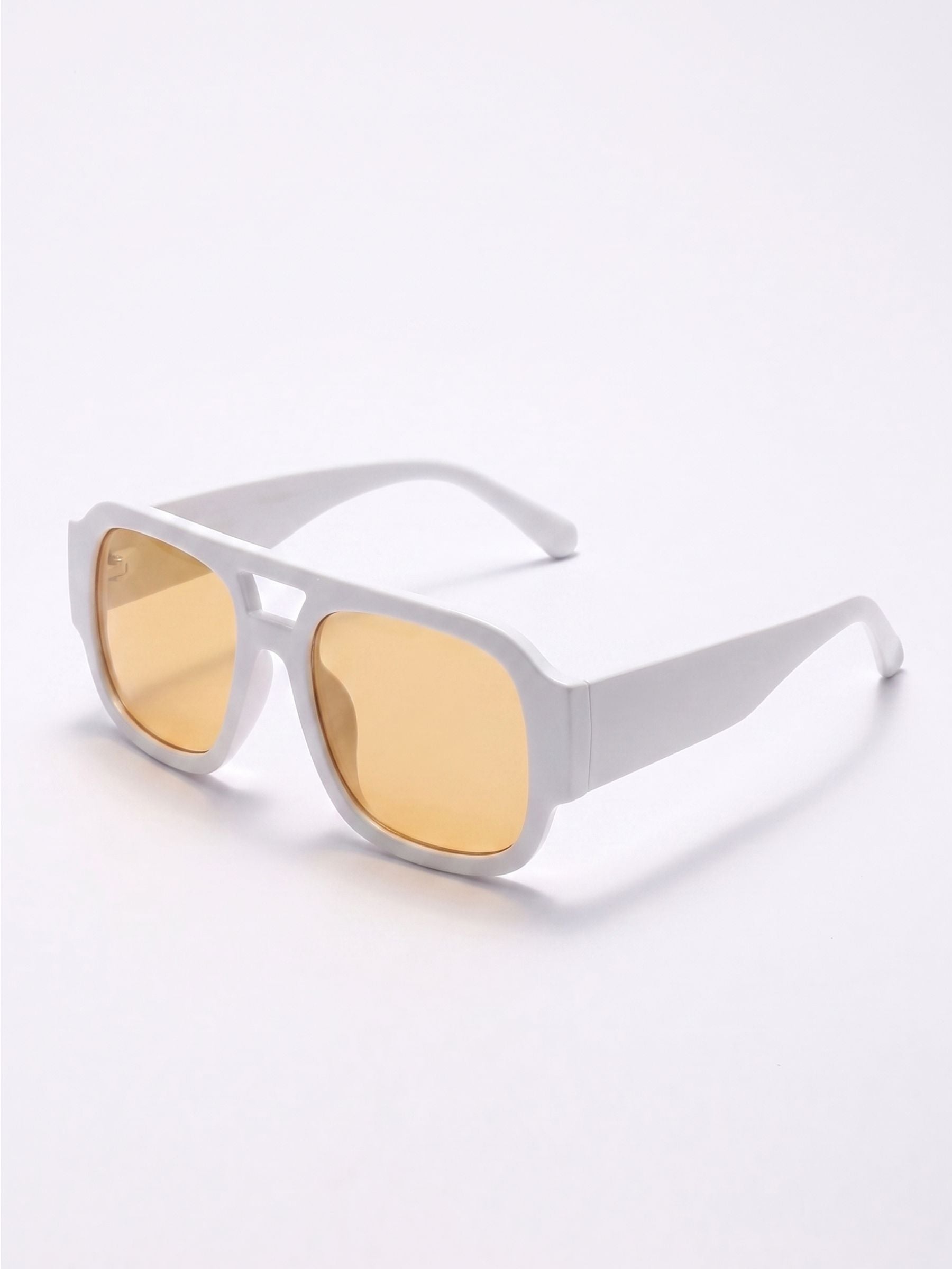 Neve™ | Gafas de Sol Aviador Blanco