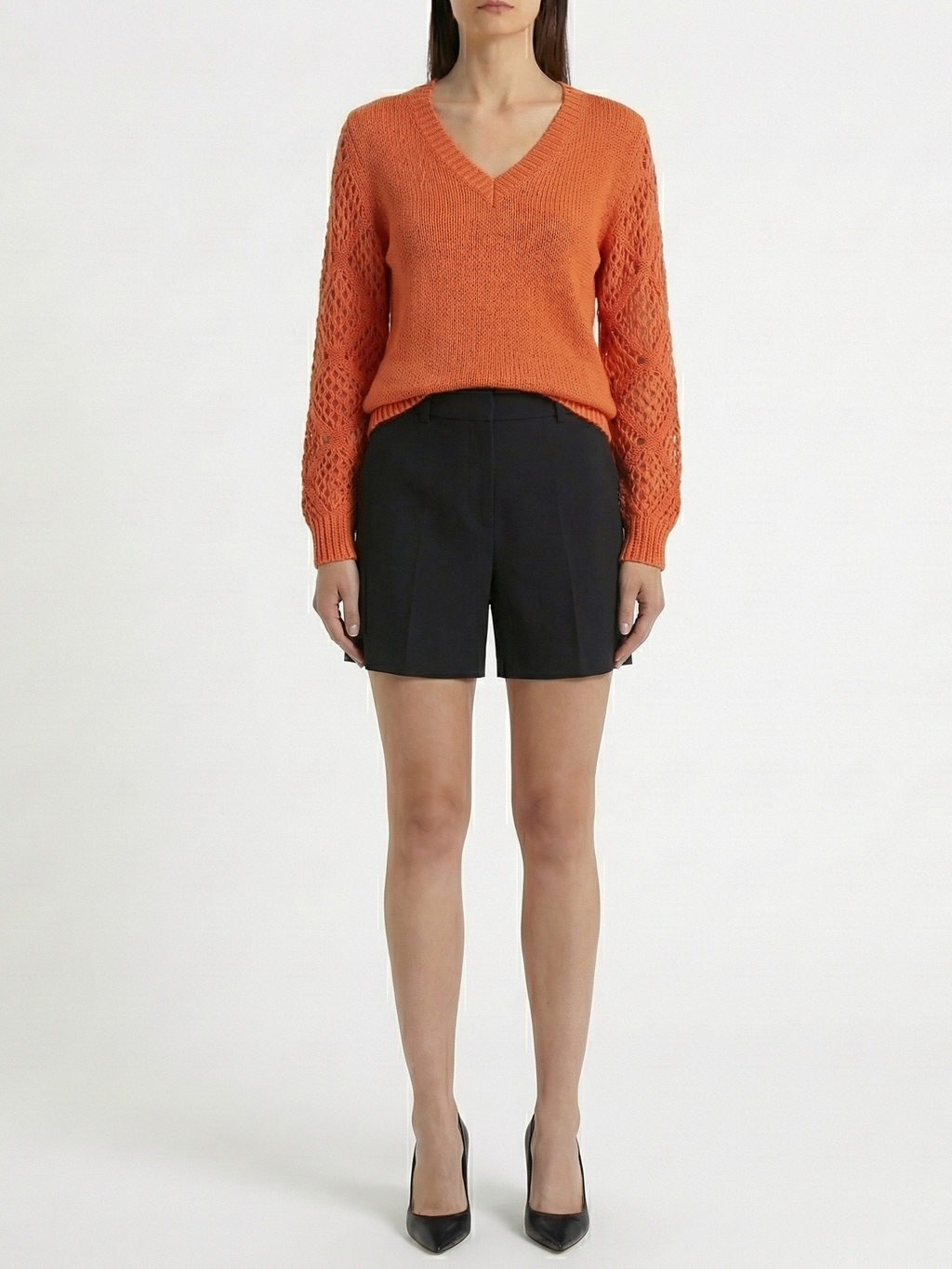 Rosa™ | Jersey de punto con cuello en V