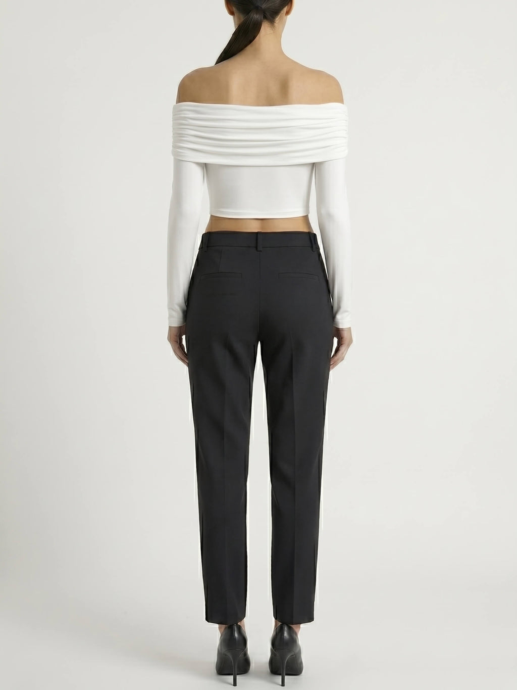 Blanche™ | Top Off-Shoulder Drapeado
