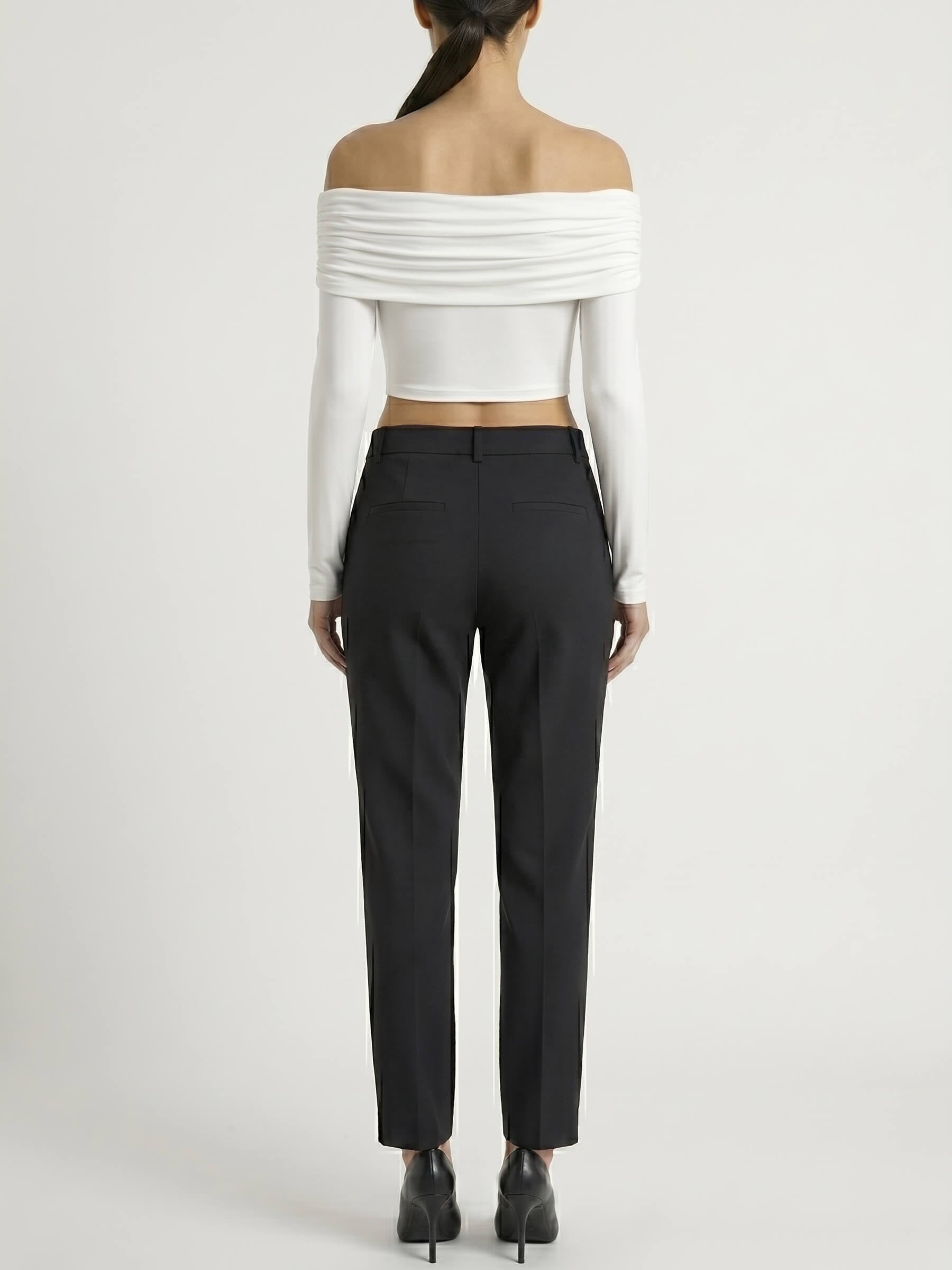 Blanche™ | Top Off-Shoulder Drapeado