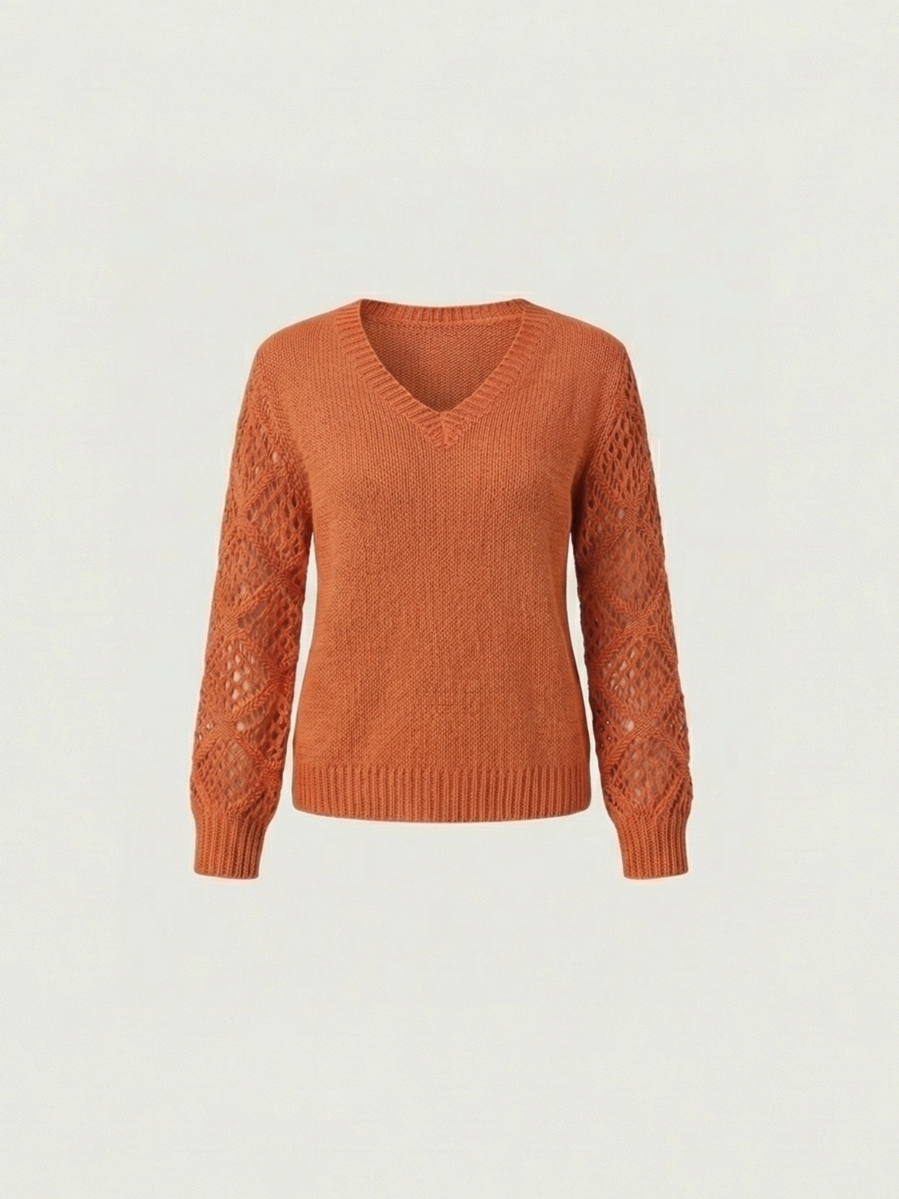 Rosa™ | Jersey de punto con cuello en V