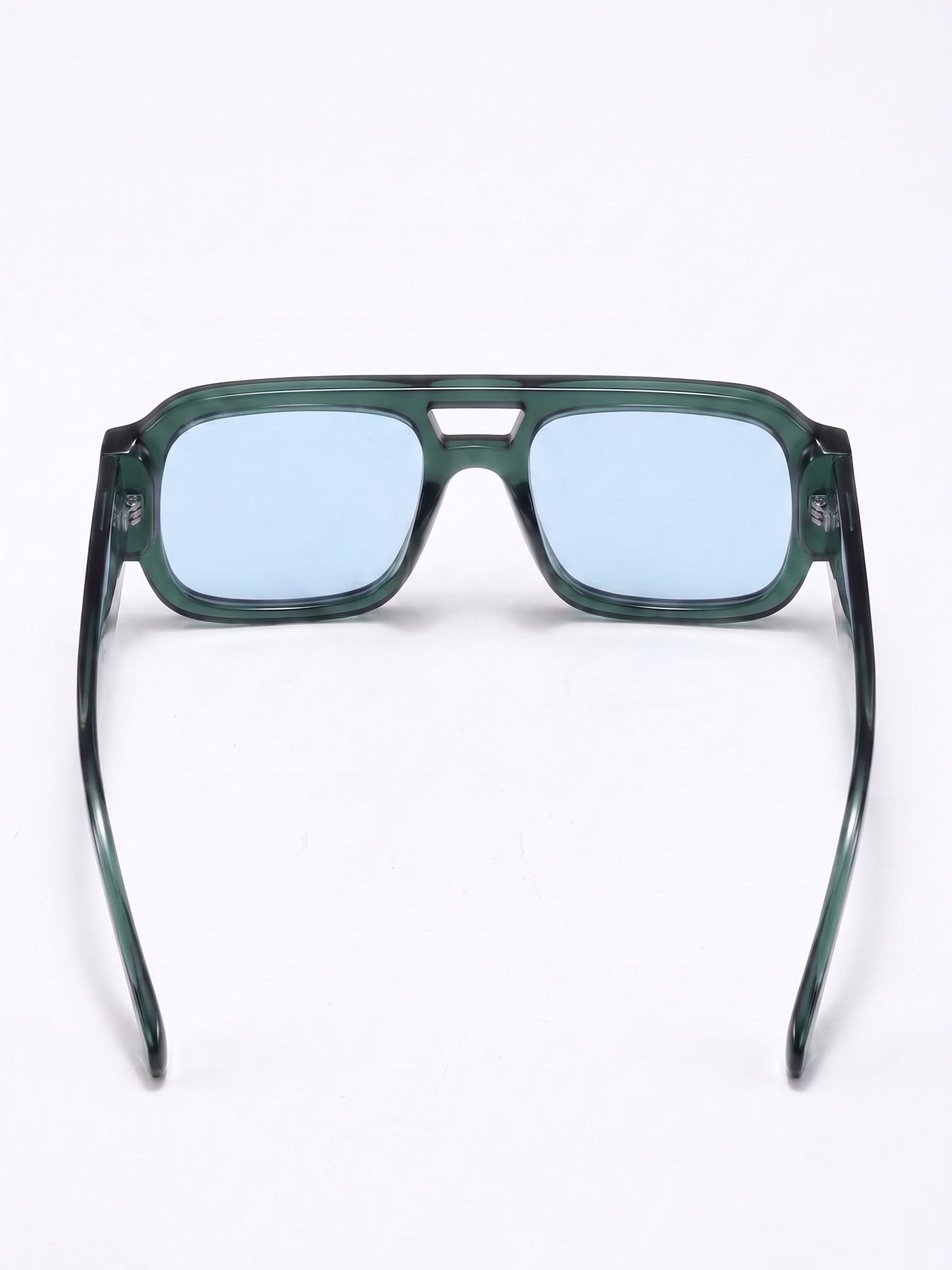 Blanca™ | Gafas de Sol Aviador Verde Botella