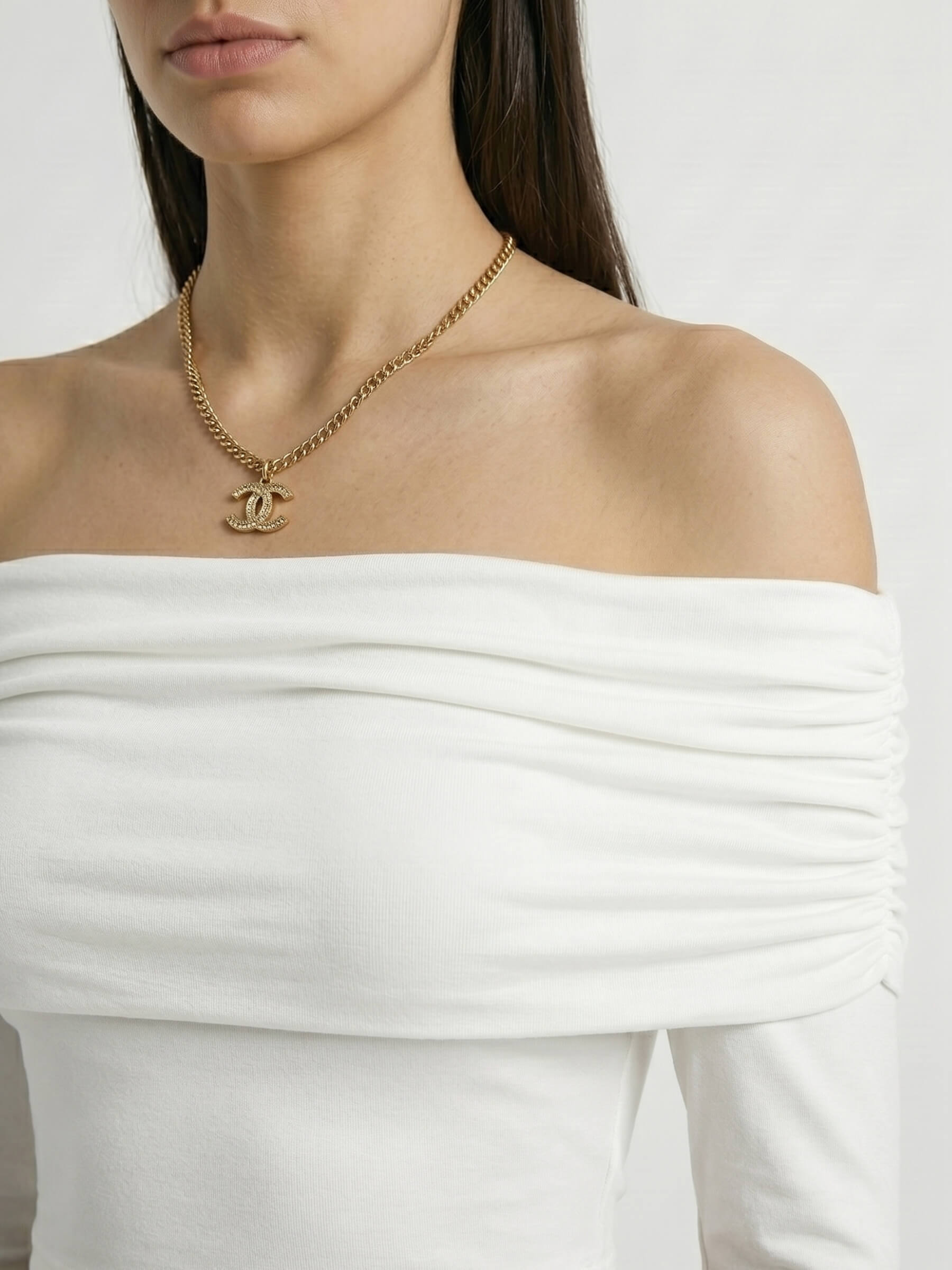 Blanche™ | Top Off-Shoulder Drapeado