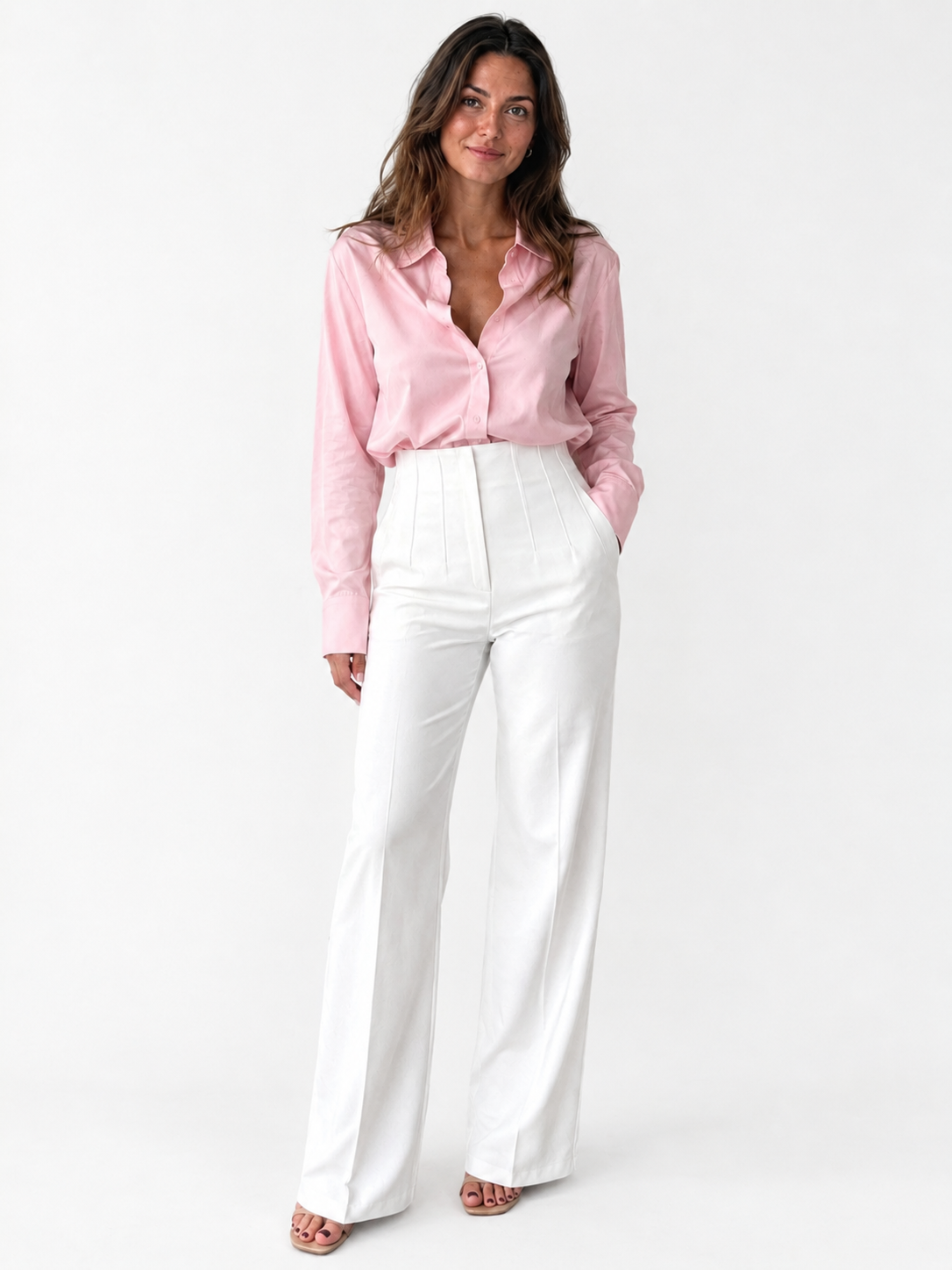 Renata Pantalón Corsetero Blanco zvcolor:blanco