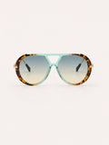 Marbella™ | Gafas de Sol Aviador Carey y Menta