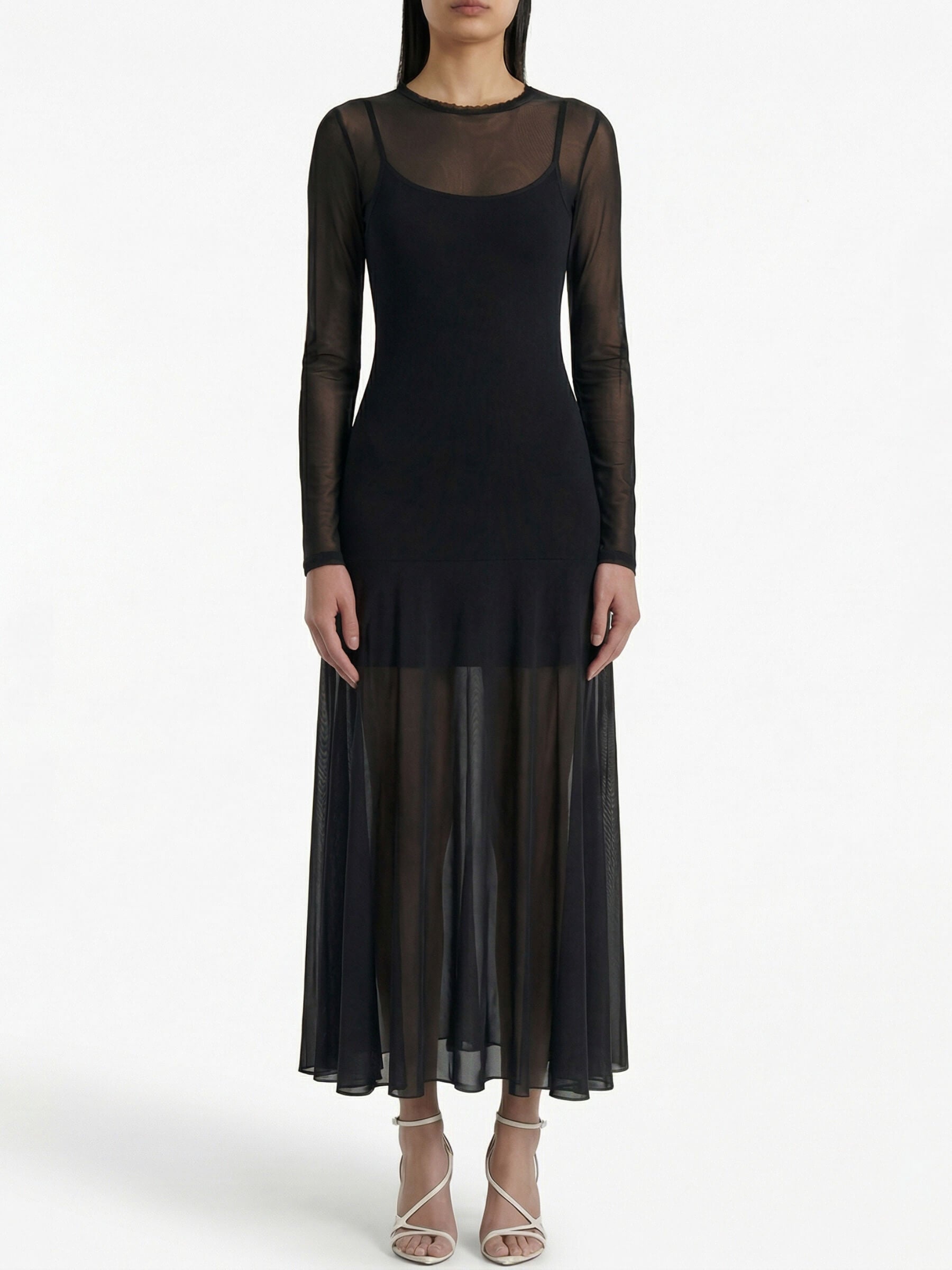 YEDRA™ | Maxi de Tul Fluido