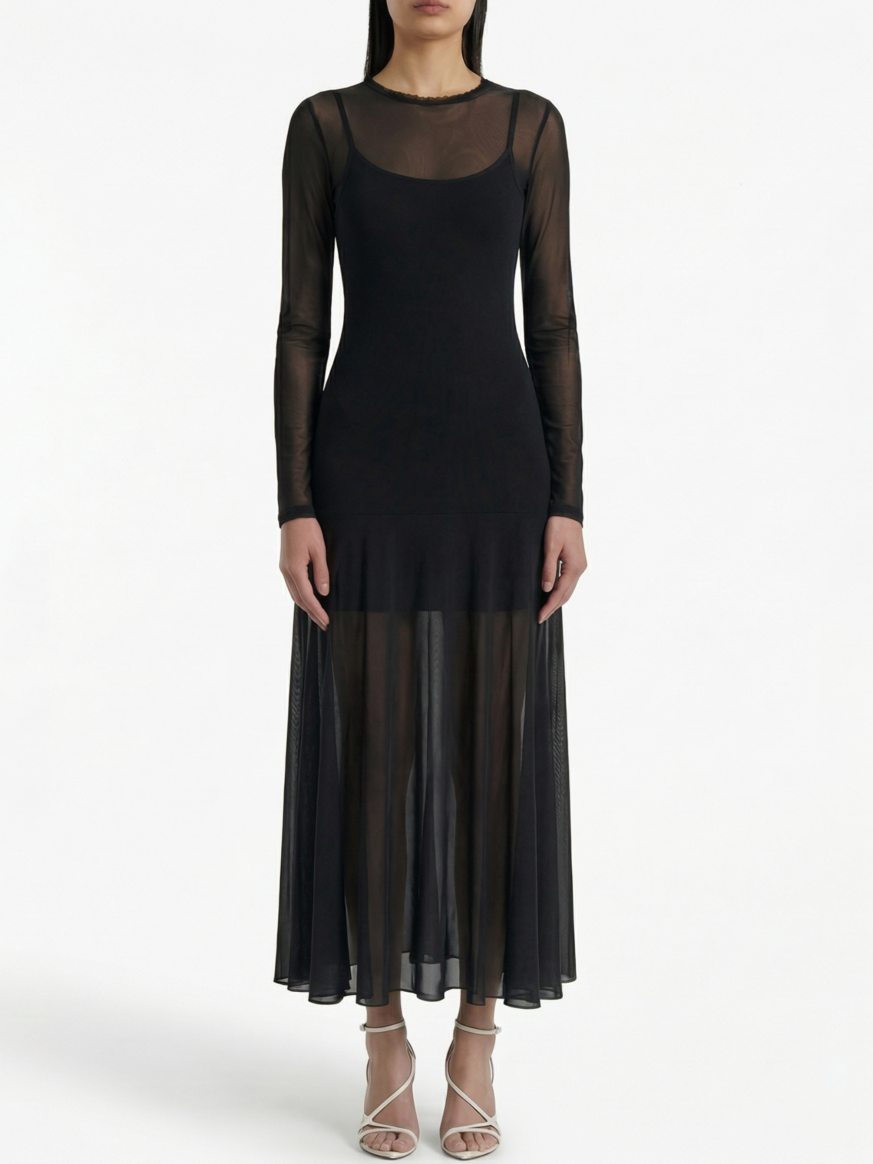 YEDRA™ | Maxi de Tul Fluido