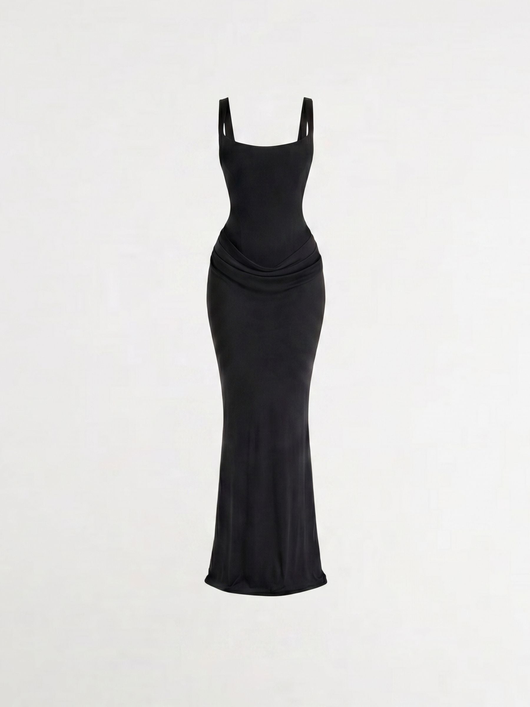 LEONOR Vestido maxi Negro zvcolor:negro