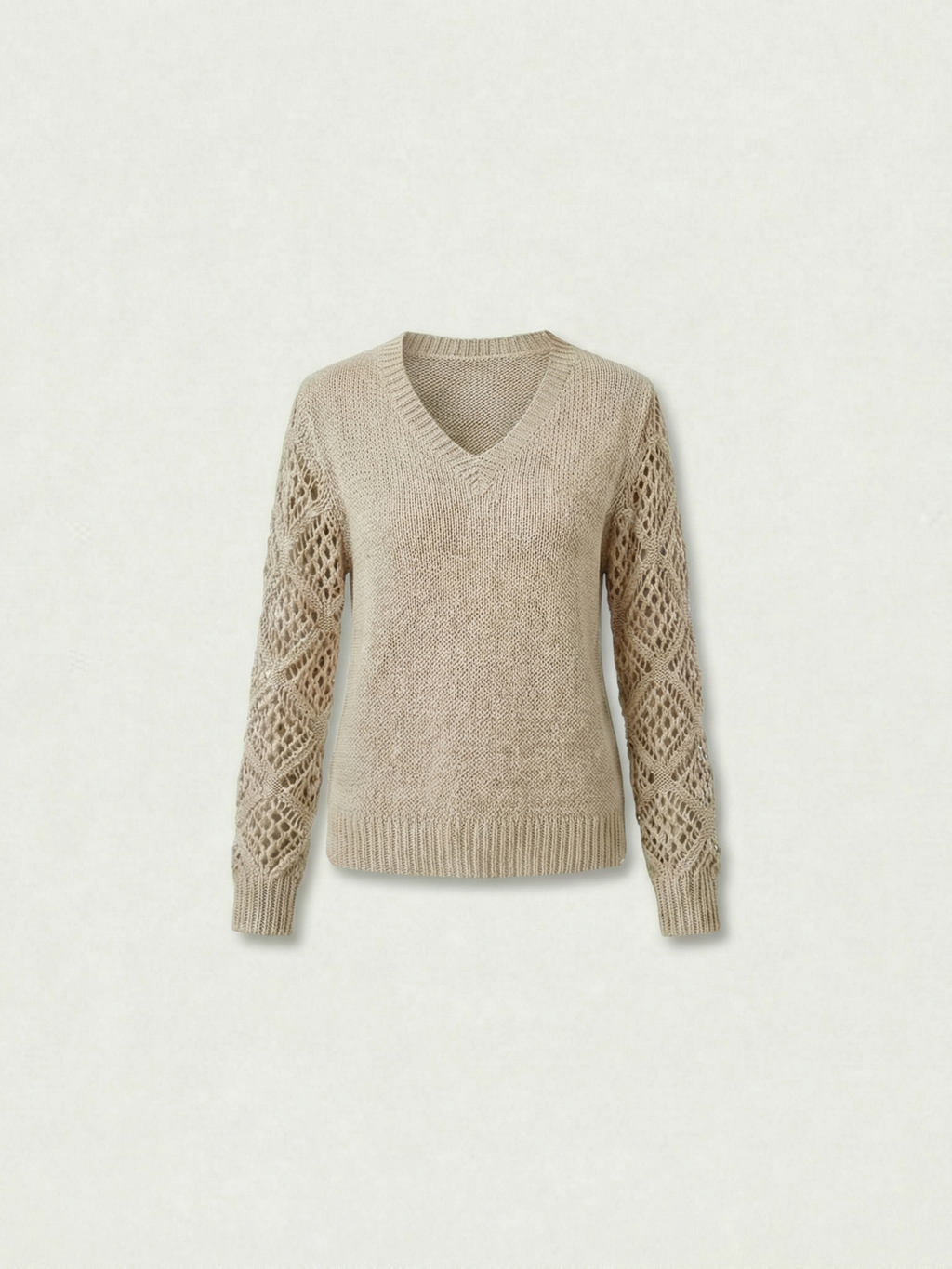 Rosa™ | Jersey de punto con cuello en V