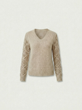 Rosa™ | Jersey de punto con cuello en V