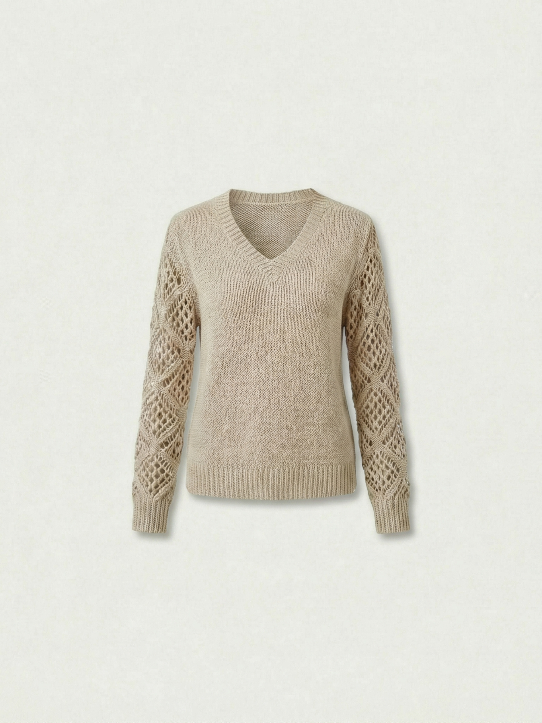Rosa™ | Jersey de punto con cuello en V