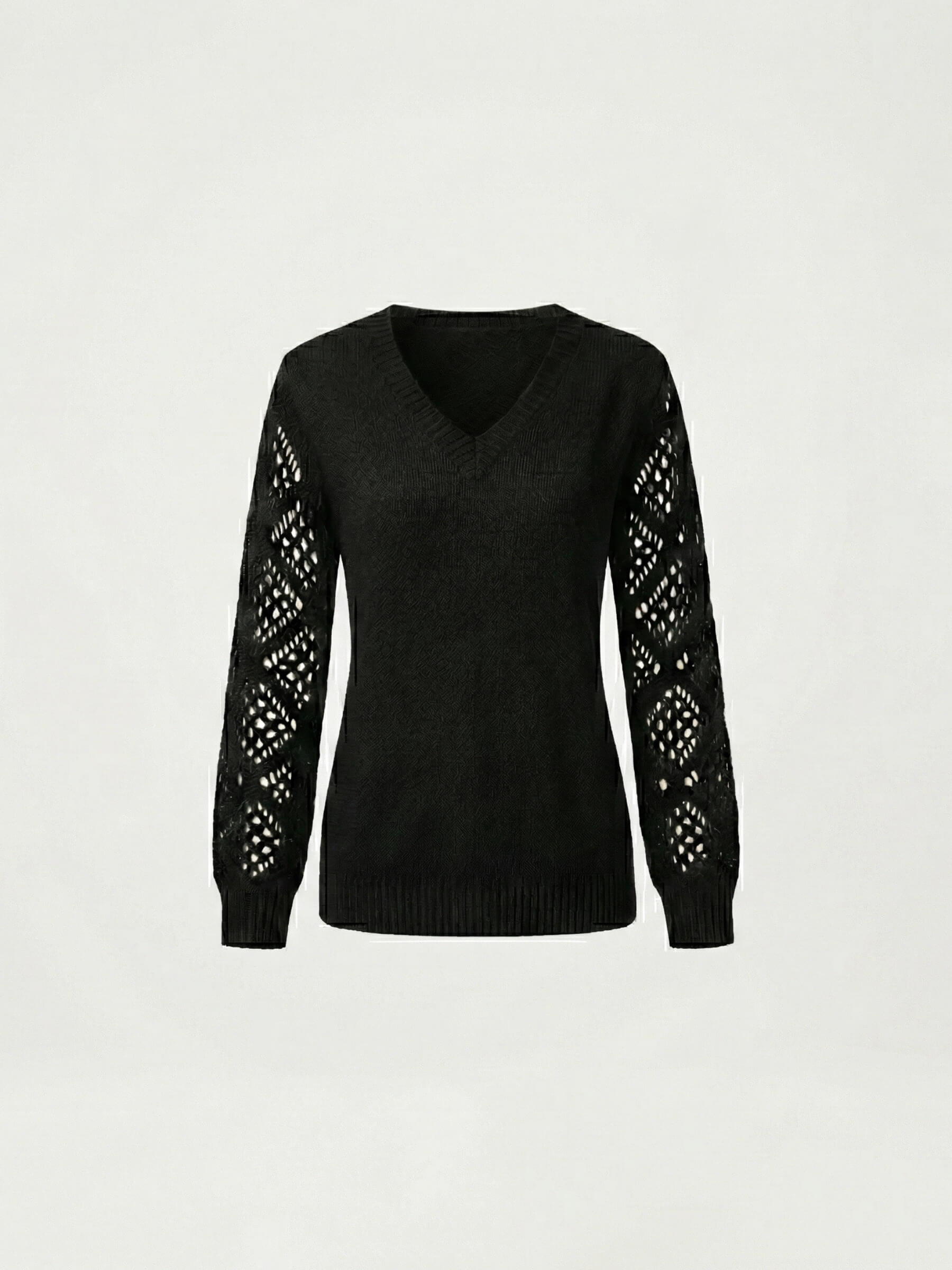 Rosa™ | Jersey de punto con cuello en V