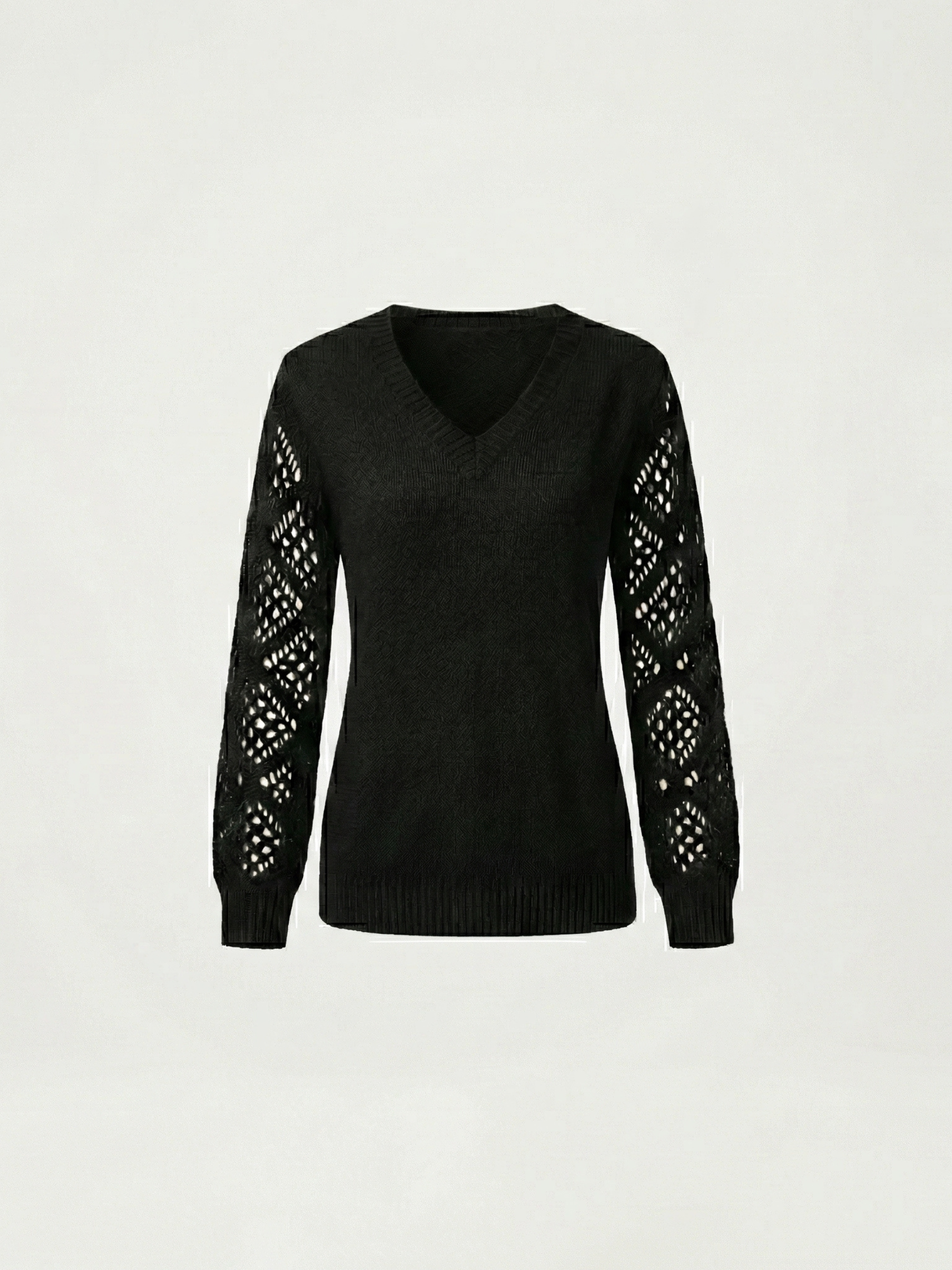 Rosa™ | Jersey de punto con cuello en V