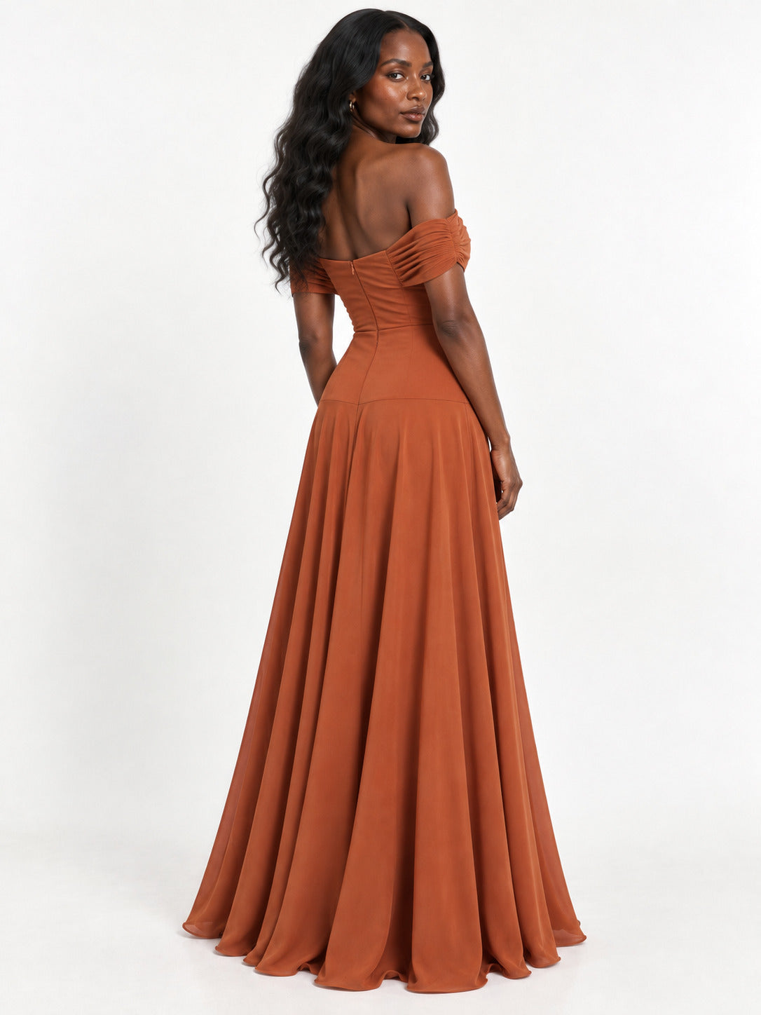 GIORGINA Vestido Naranja zvcolor:naranja