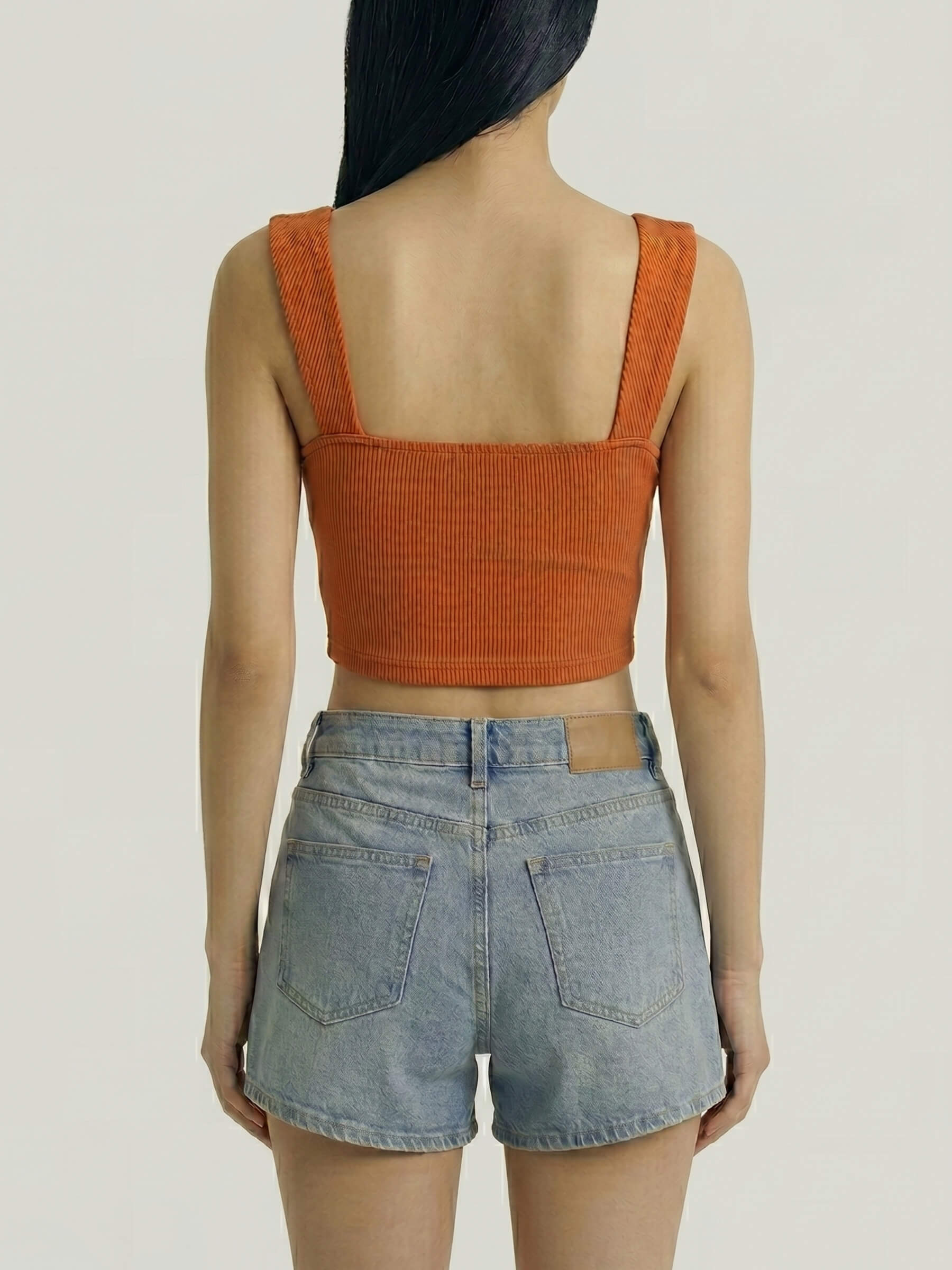 Amber™ | Top Acanalado Sweetheart