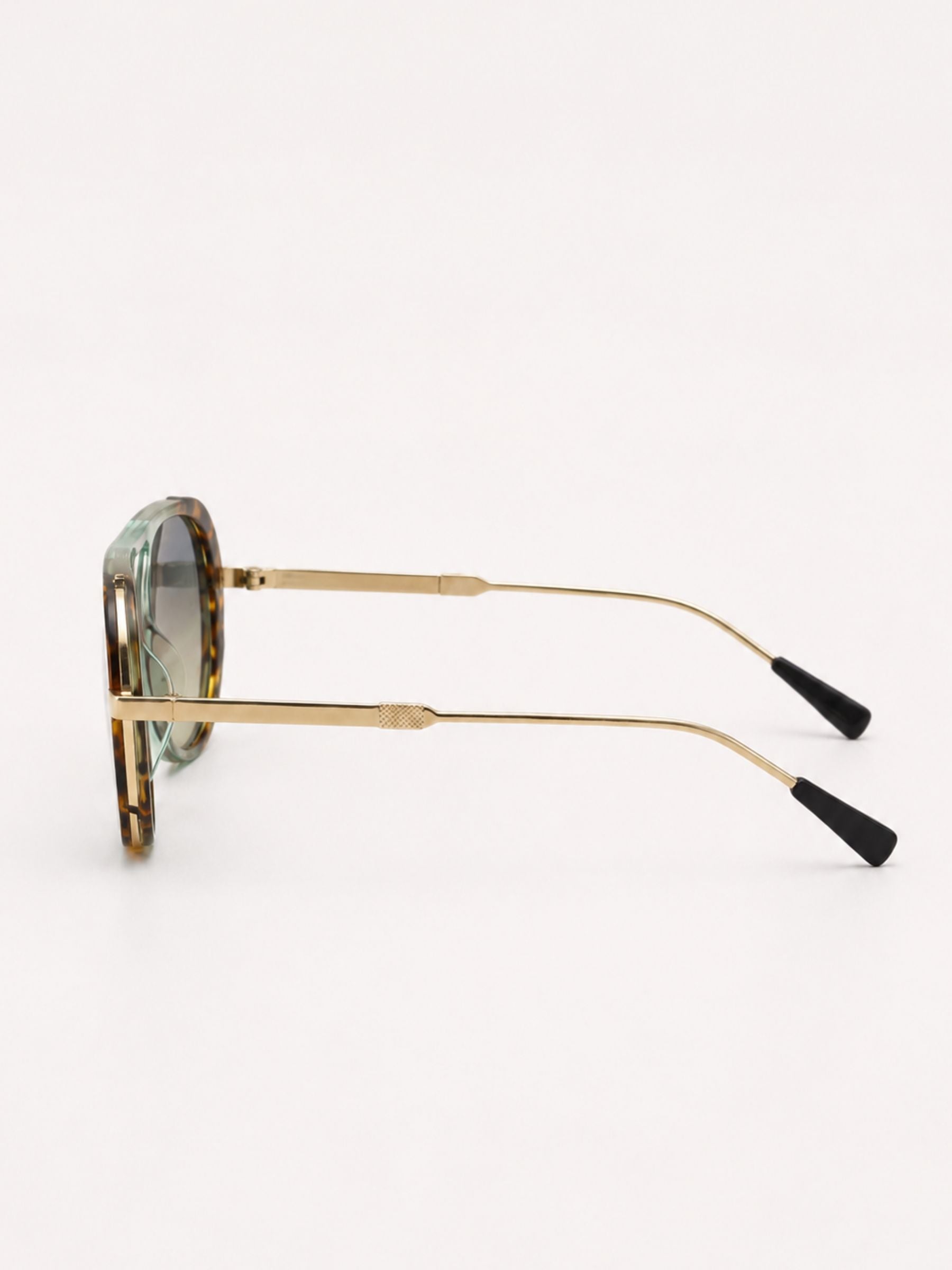 Marbella™ | Gafas de Sol Aviador Carey y Menta