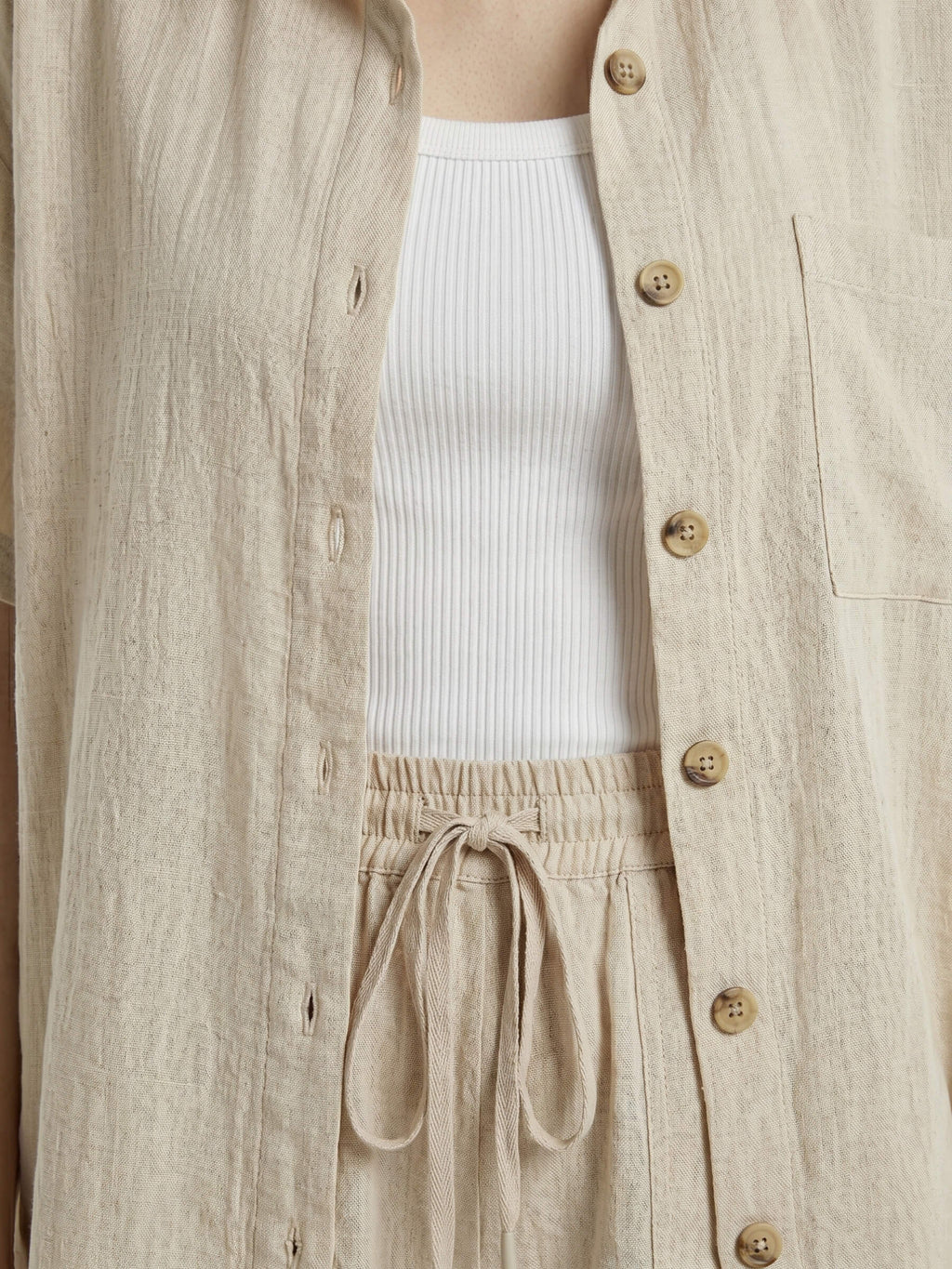 Sofía™ Conjunto Lino Beige