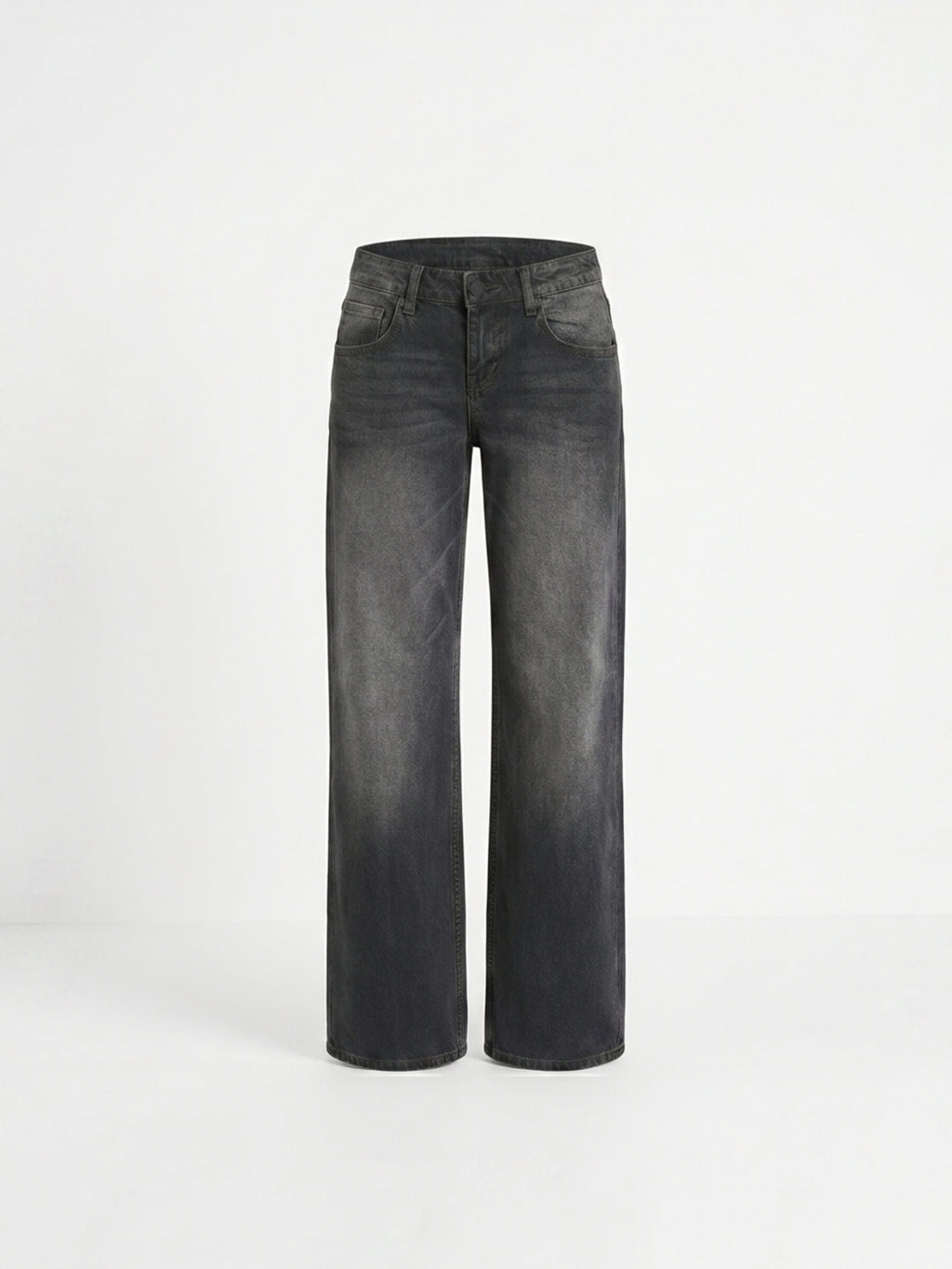 Nasley™ Jean Carbón Wide Leg