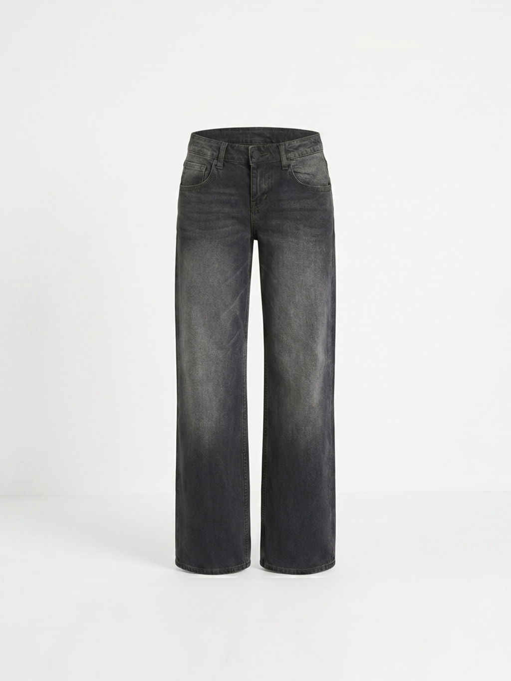 Nasley™ Jean Carbón Wide Leg