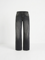 Nasley™ Jean Carbón Wide Leg
