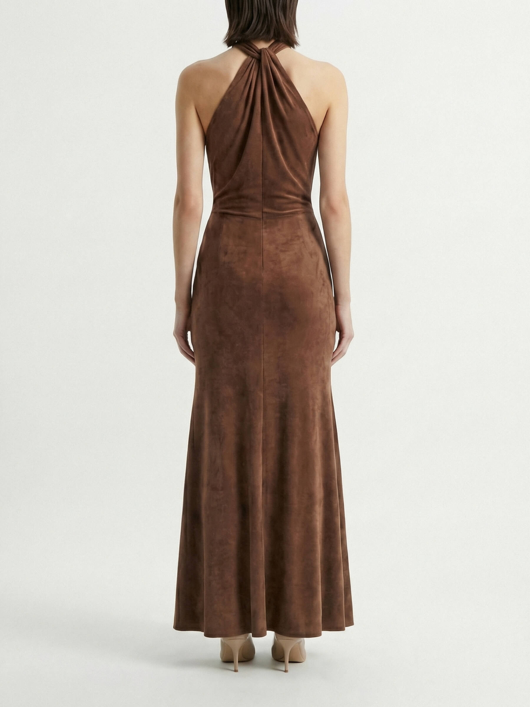 Lagune™ - Slinky Halter Maxi Kleid