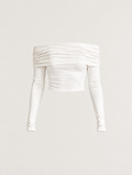 Blanche™ | Top Off-Shoulder Drapeado