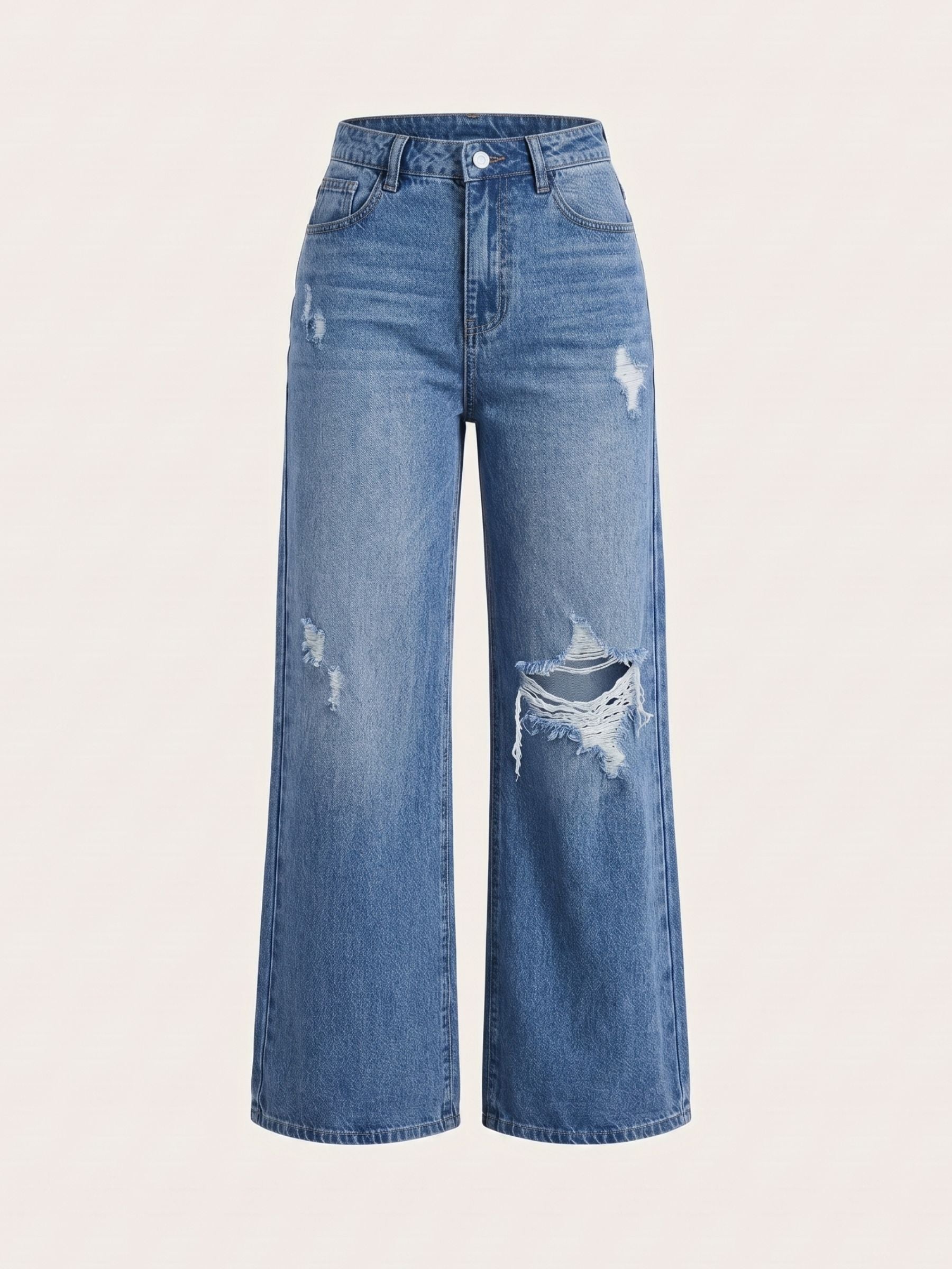 Alba Jean Wide Leg Azul zvcolor:azul