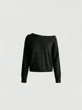 Asil™ Sweater Bardot Verde Bosque