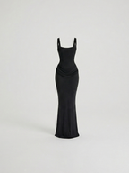 LEONOR™ | Vestido maxi de escote cuadrado
