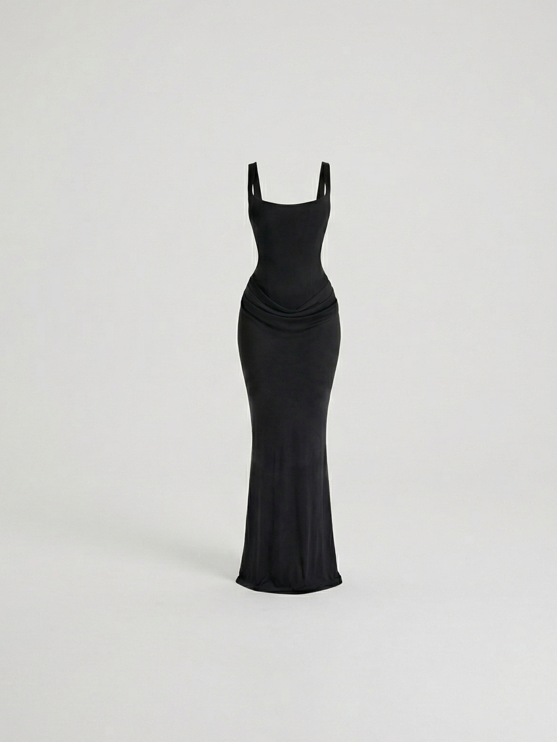 LEONOR™ | Vestido maxi de escote cuadrado