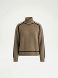 Malia™ - Couture Suéter de Cuello Alto