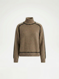 Malia™ - Couture Suéter de Cuello Alto