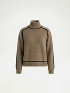 Malia™ - Couture Suéter de Cuello Alto