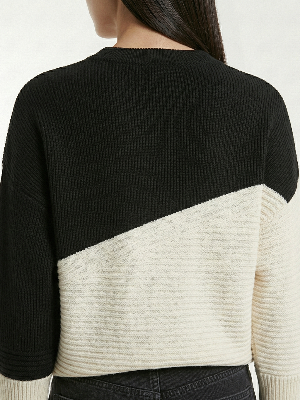 Kesim™ Sweater Bicolor Diagonal
