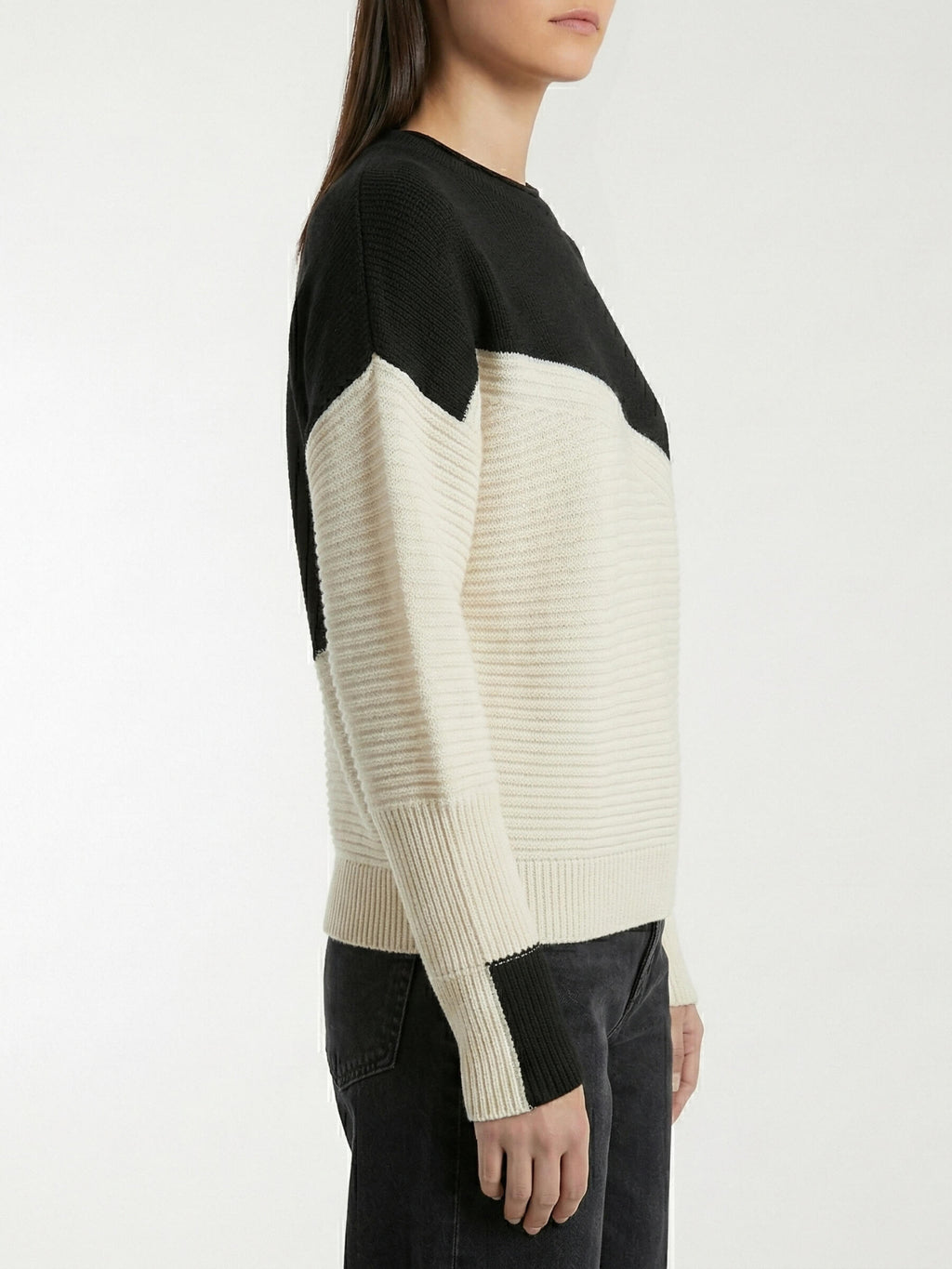 Kesim™ Sweater Bicolor Diagonal