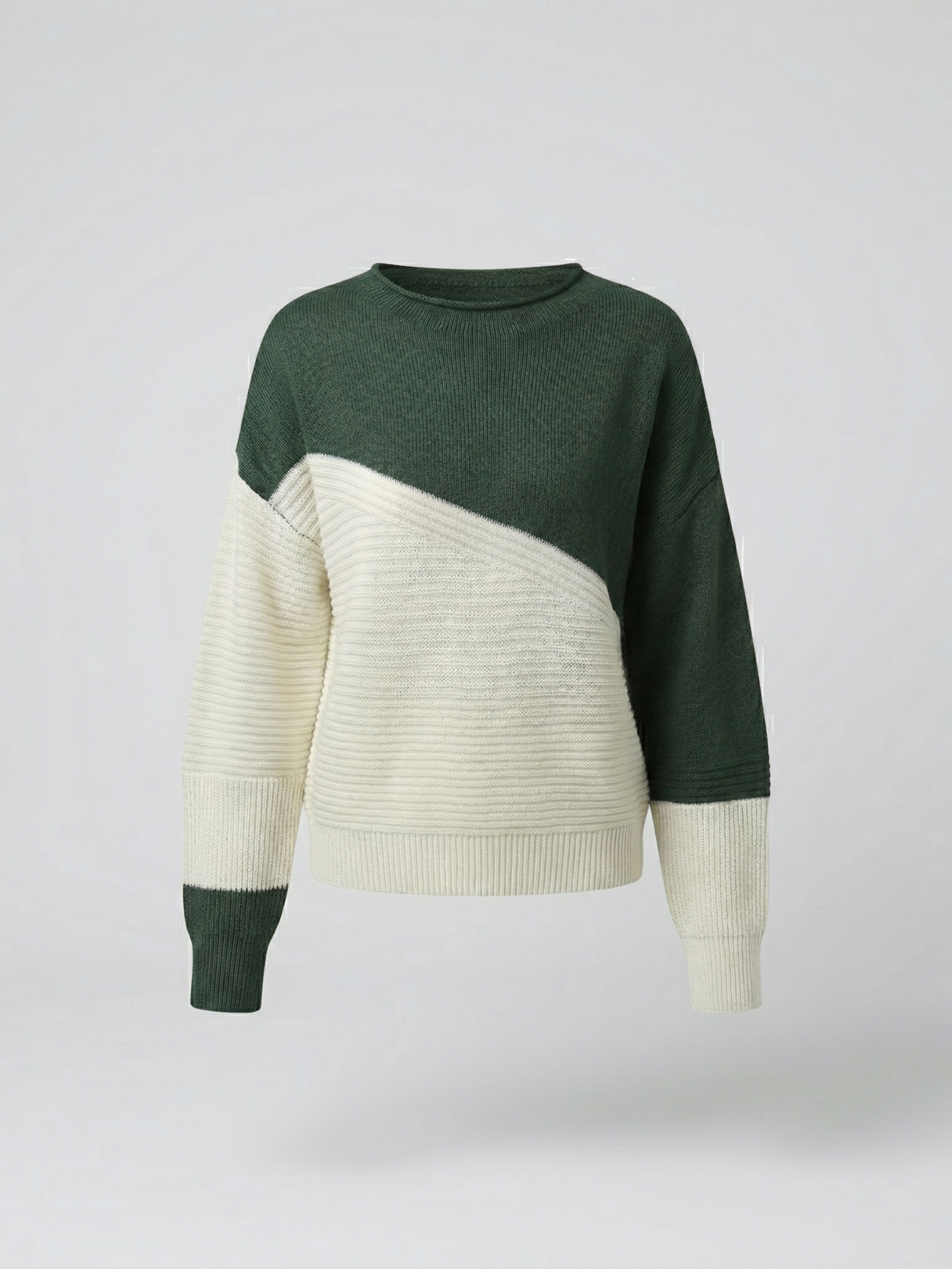 Kesim™ Sweater Bicolor Diagonal
