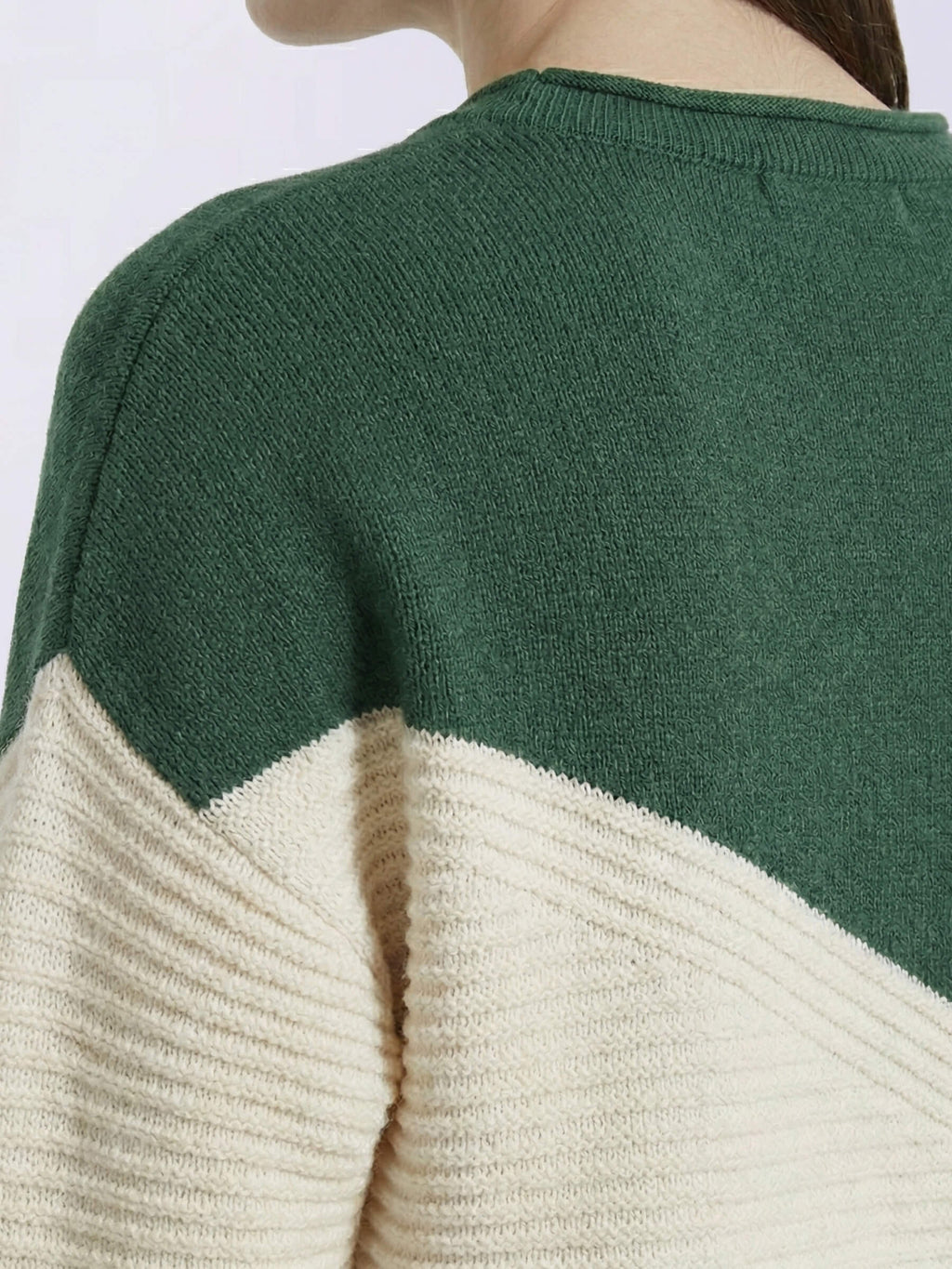 Kesim™ Sweater Bicolor Diagonal