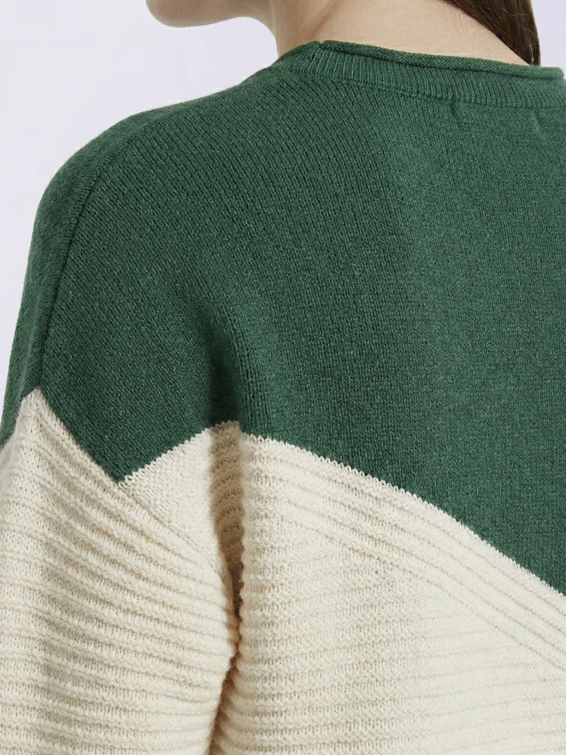Kesim™ Sweater Bicolor Diagonal