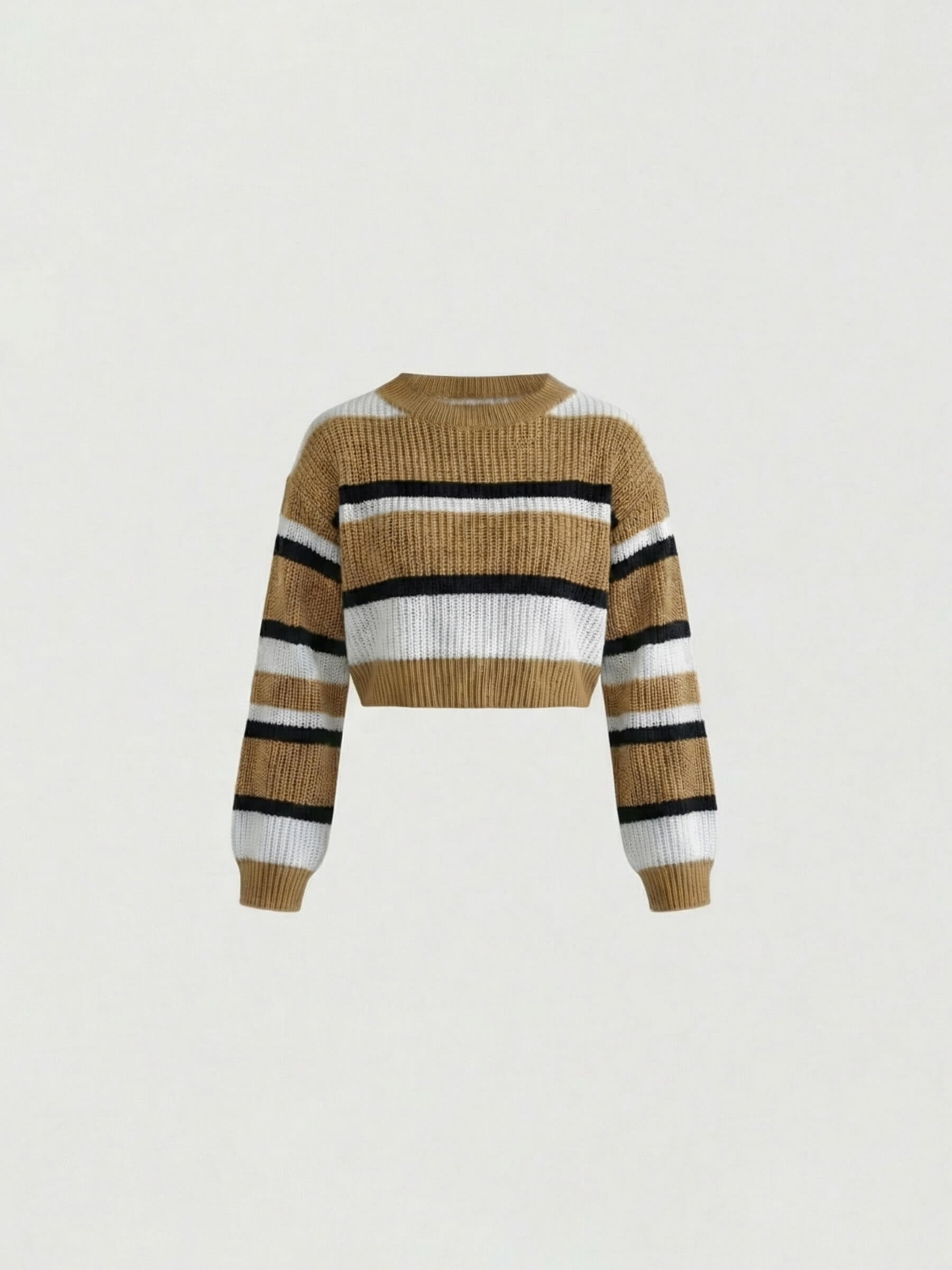 Zarafet™ Sweater Crop a Rayas