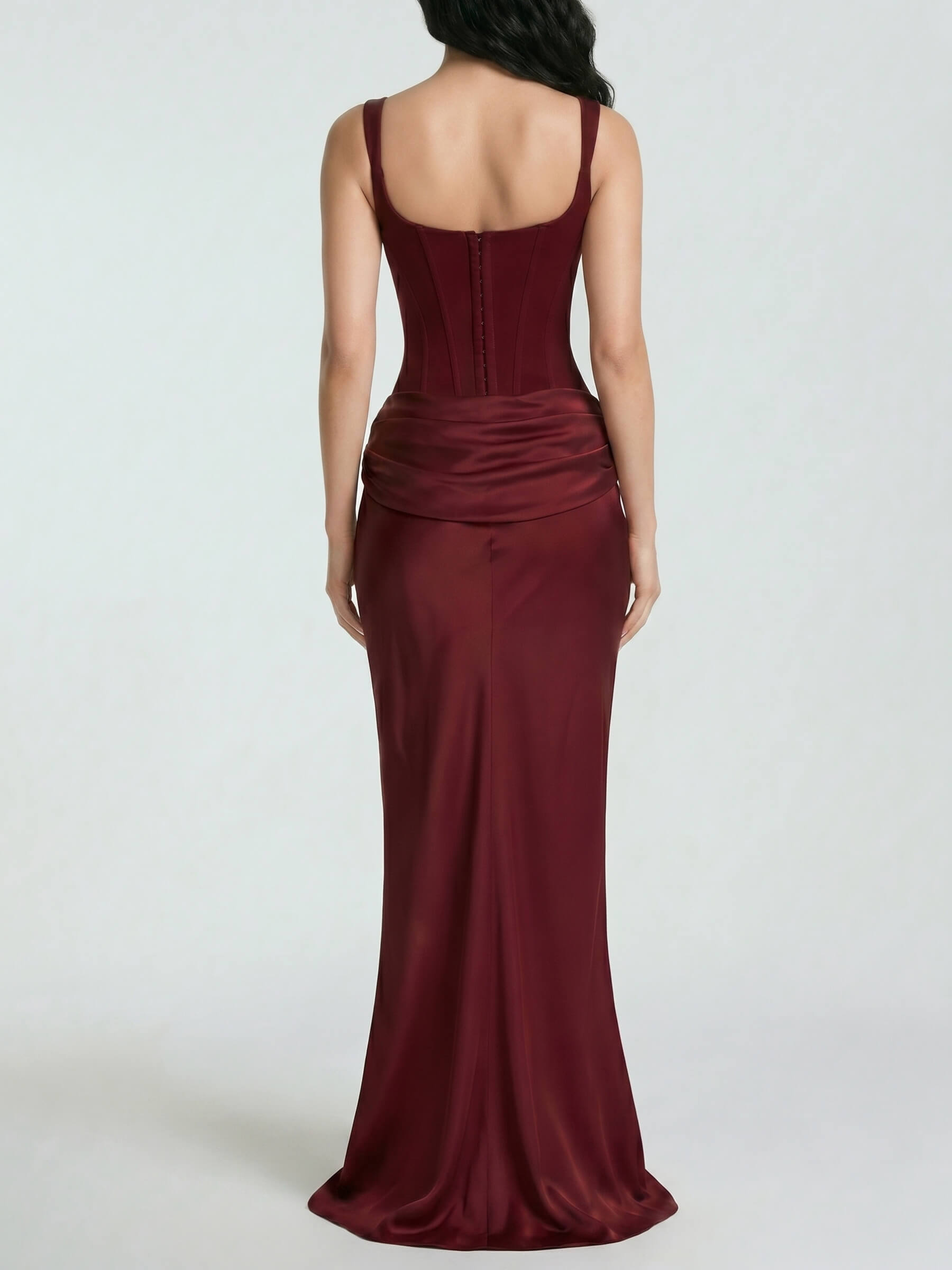 Scarlett™ — Vestido Maxi Satinado